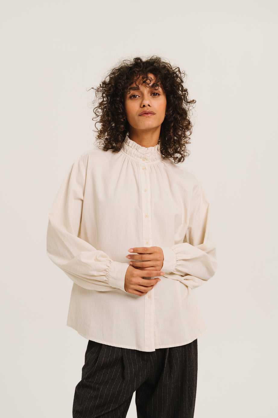 BLOUSE SOLINE - ECRU