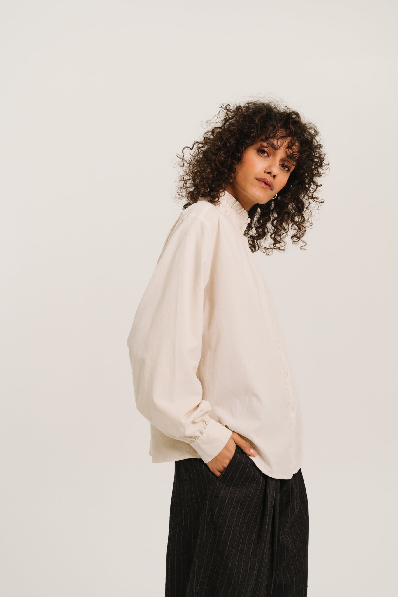 BLOUSE SOLINE - ECRU
