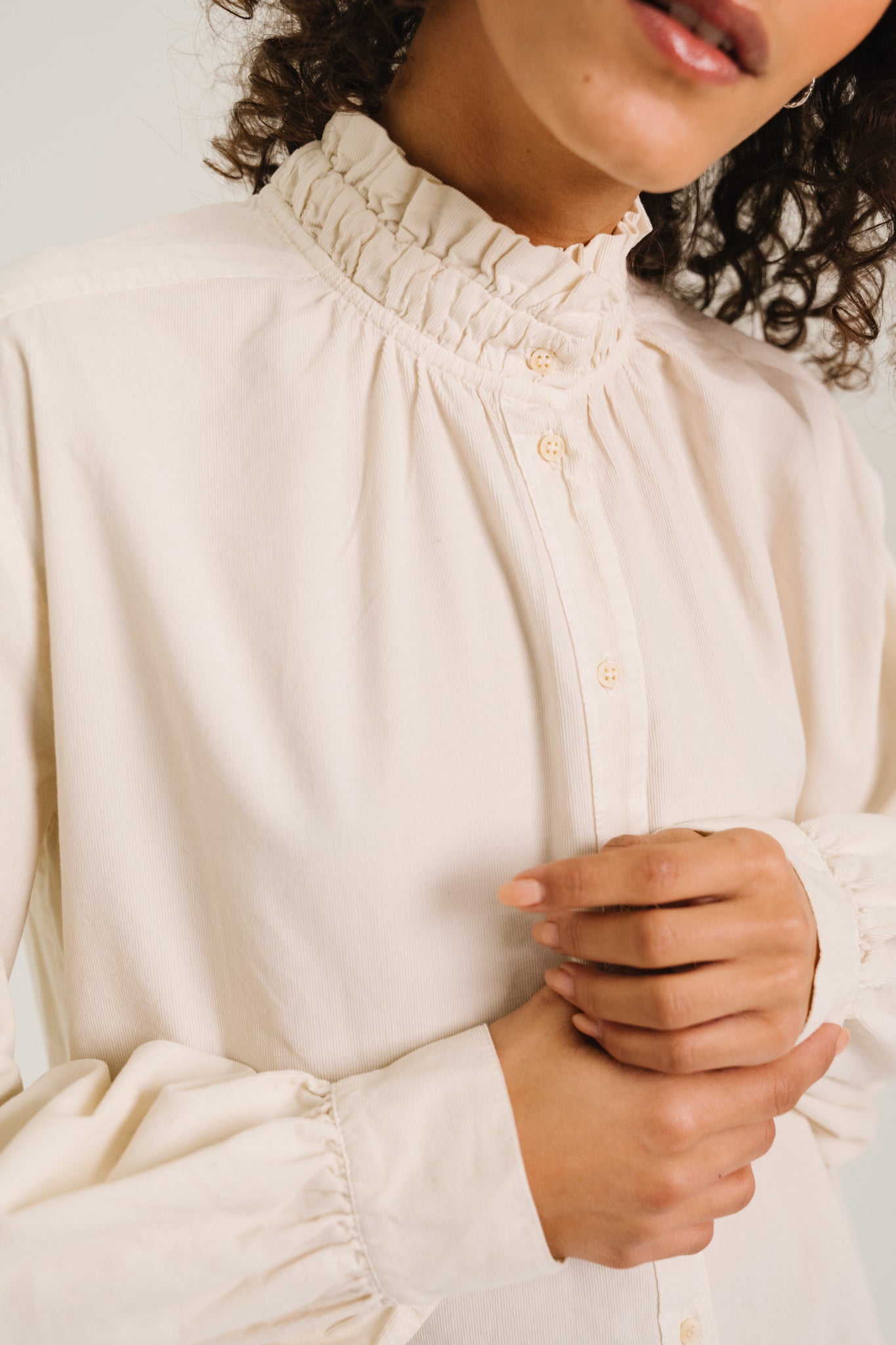 BLOUSE SOLINE - ECRU