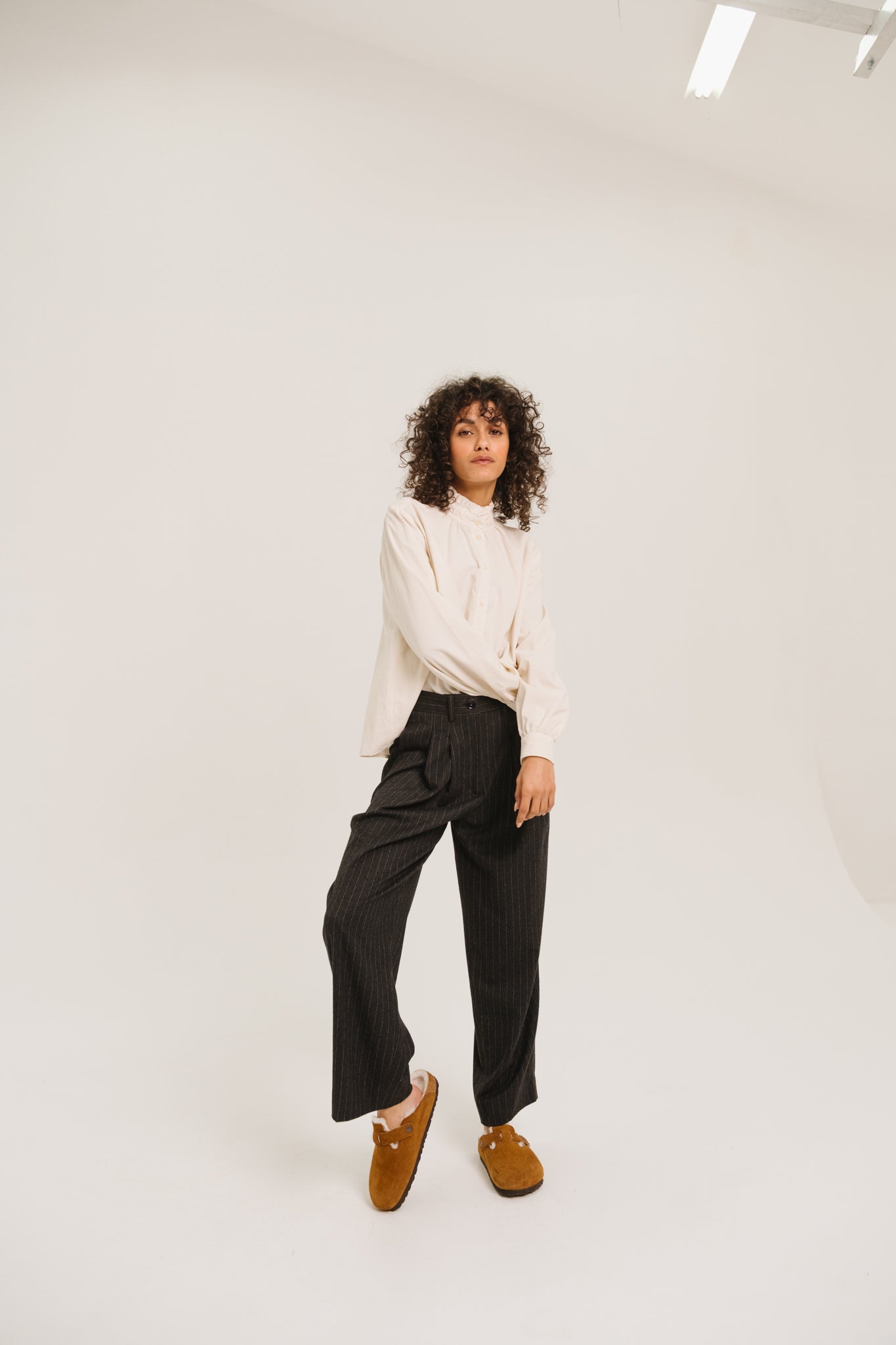 BLOUSE SOLINE - ECRU
