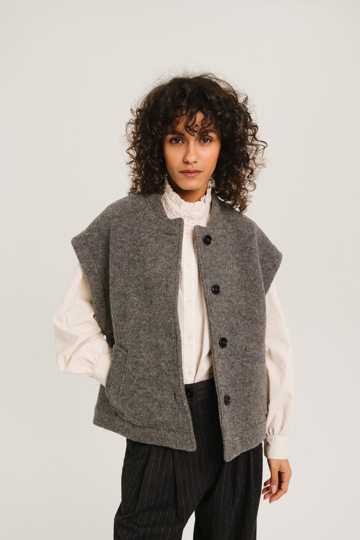 GILET SONNY - GREY