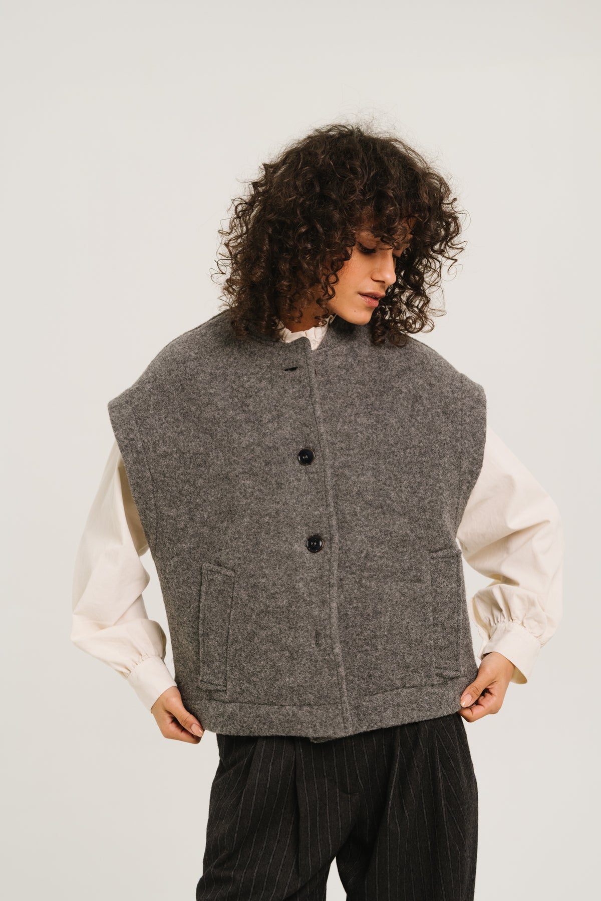 GILET SONNY - GREY