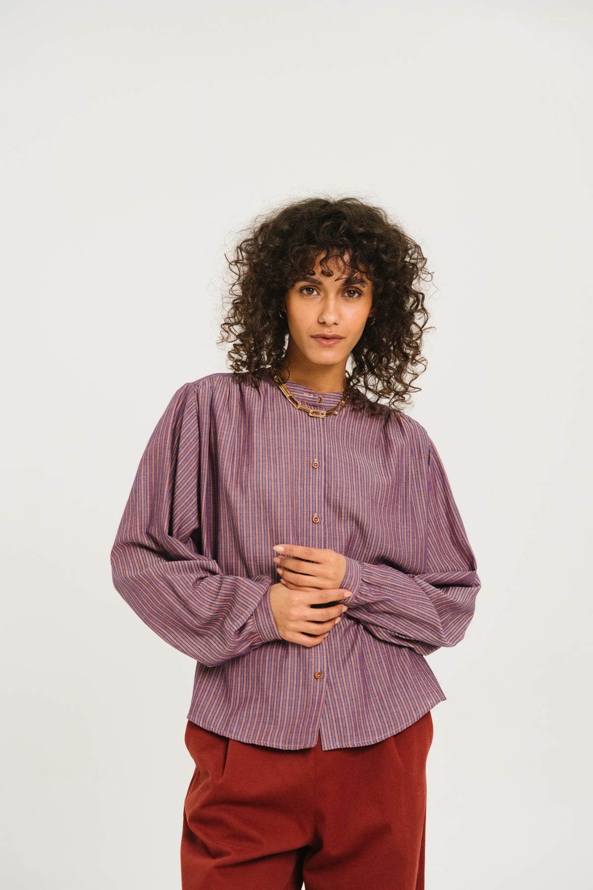 BLOUSE GLADIS - TAN