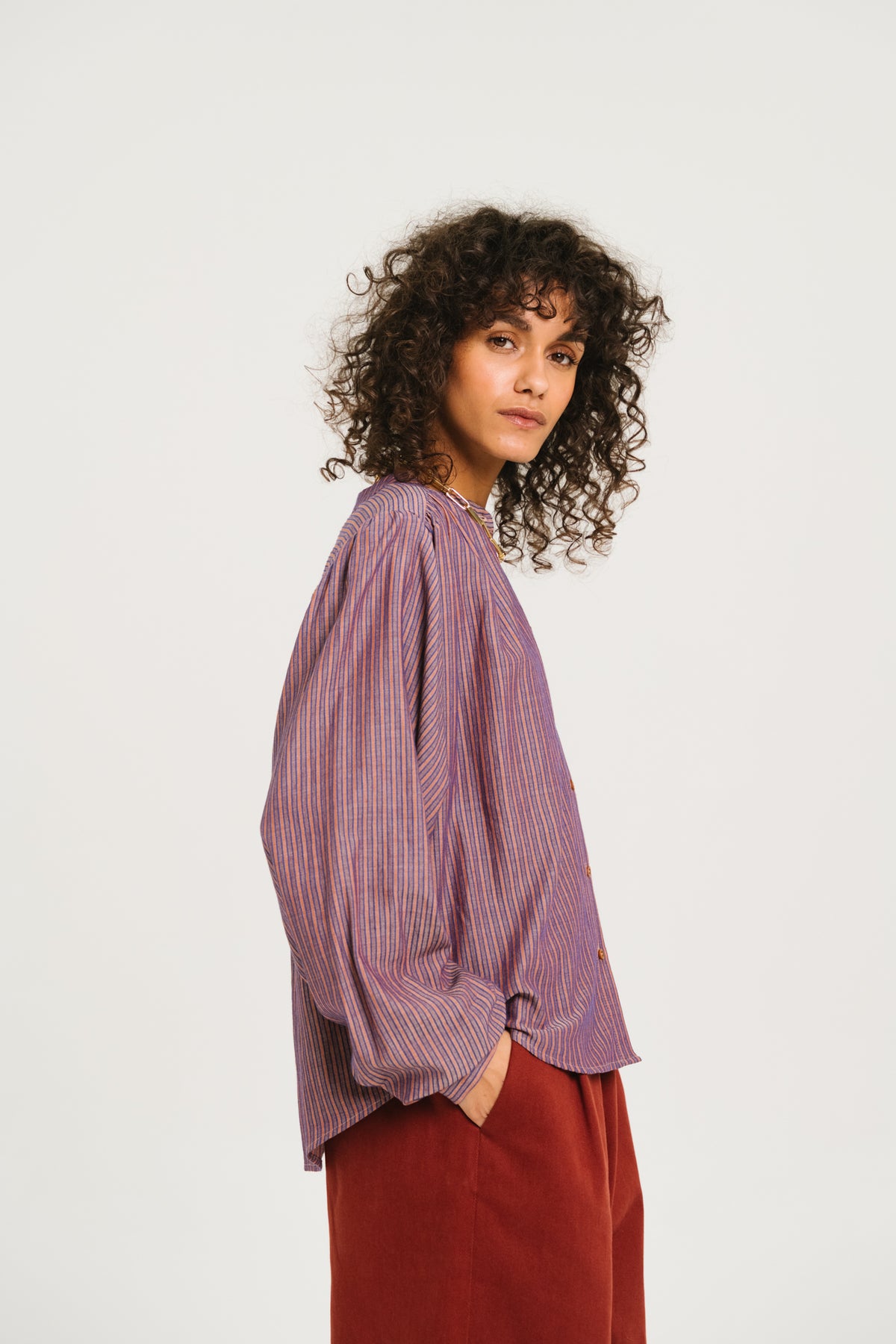 BLOUSE GLADIS - TAN