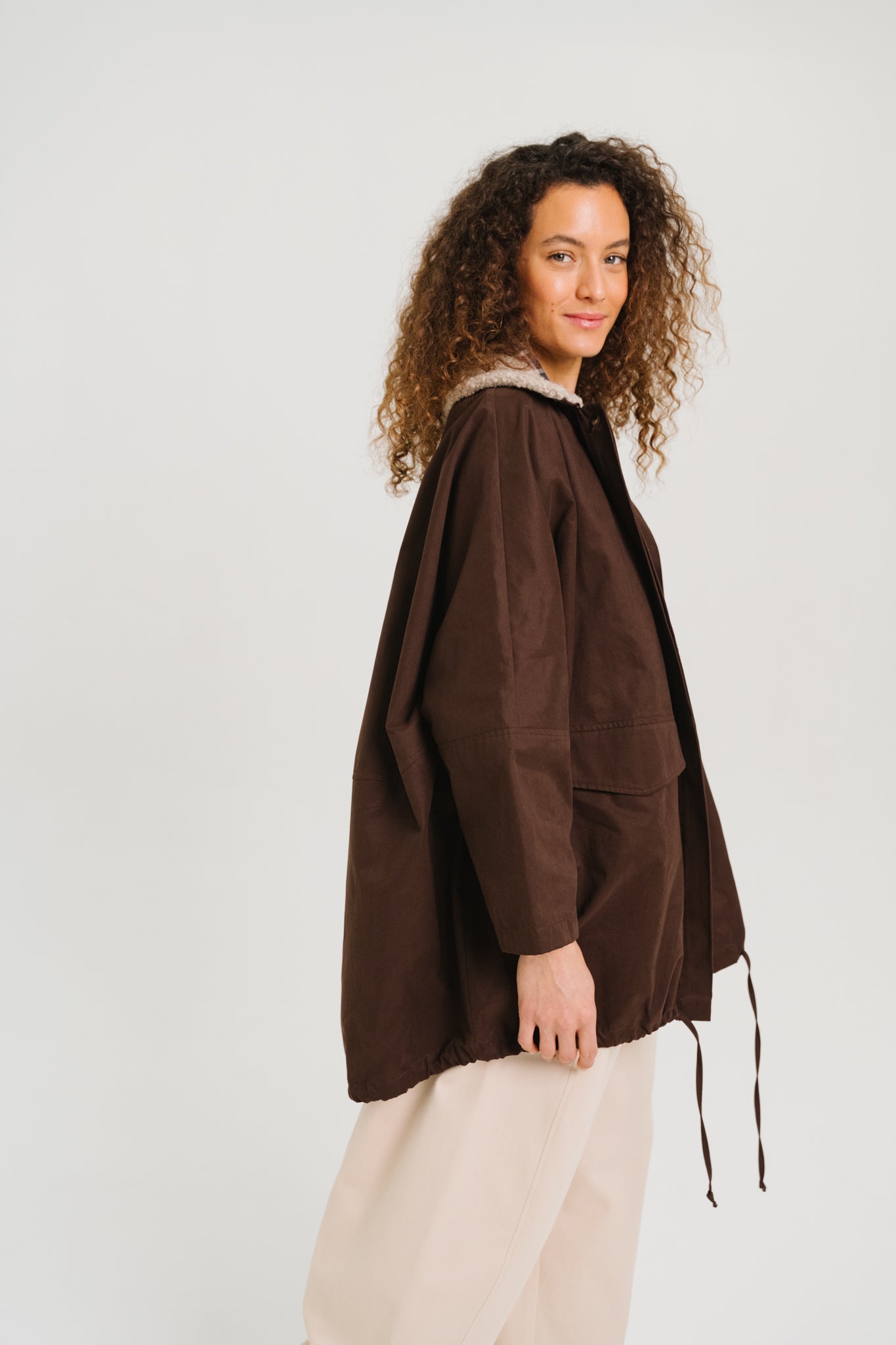 PARKA MAHOT - TABAC