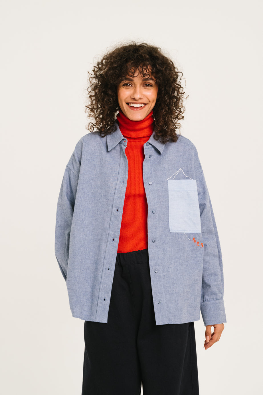 CHEMISE BAYLIE - CHEVRONS