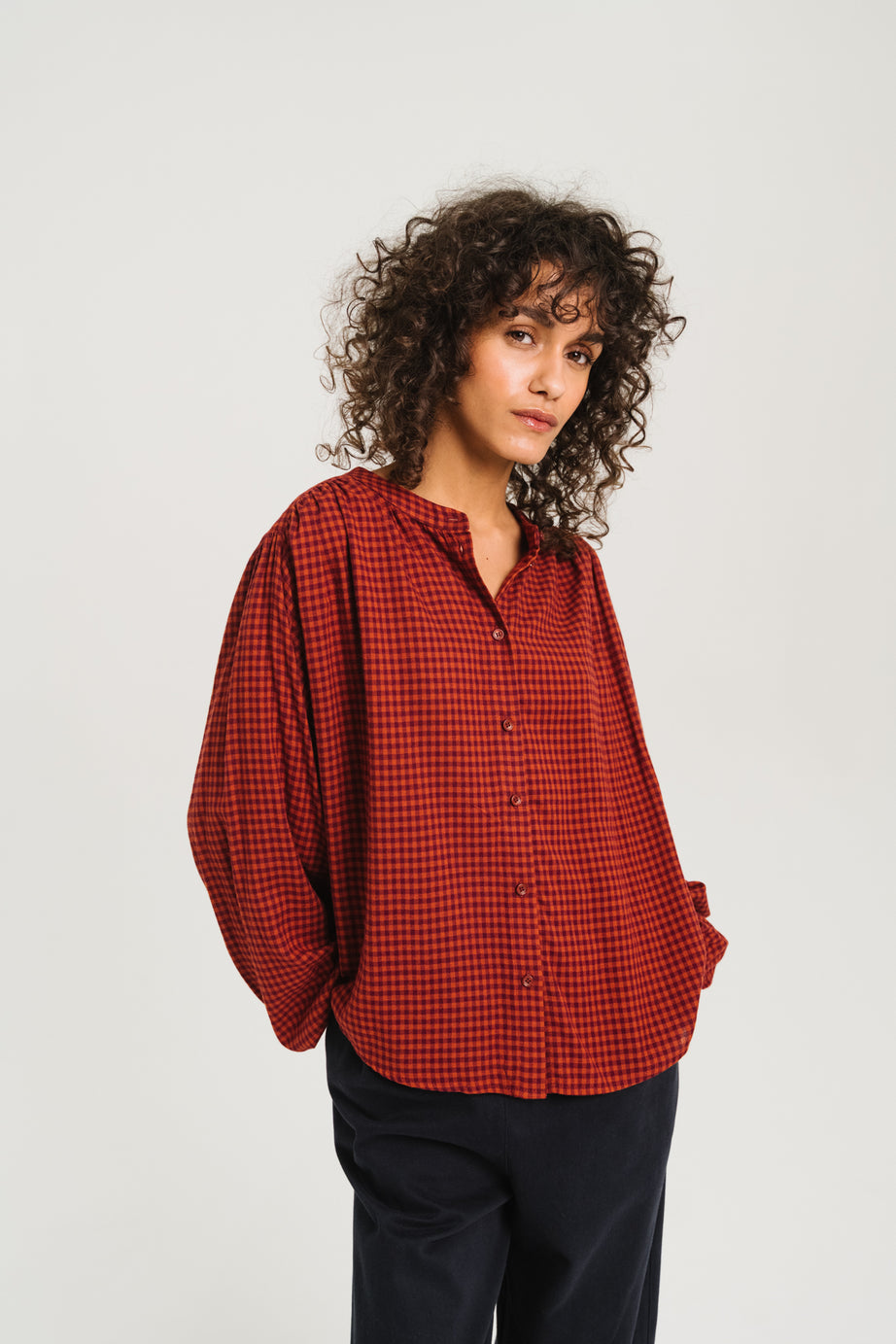 BLOUSE GLADIS - BERRY