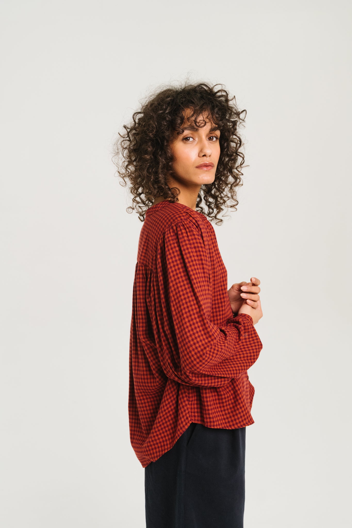 BLOUSE GLADIS - BERRY