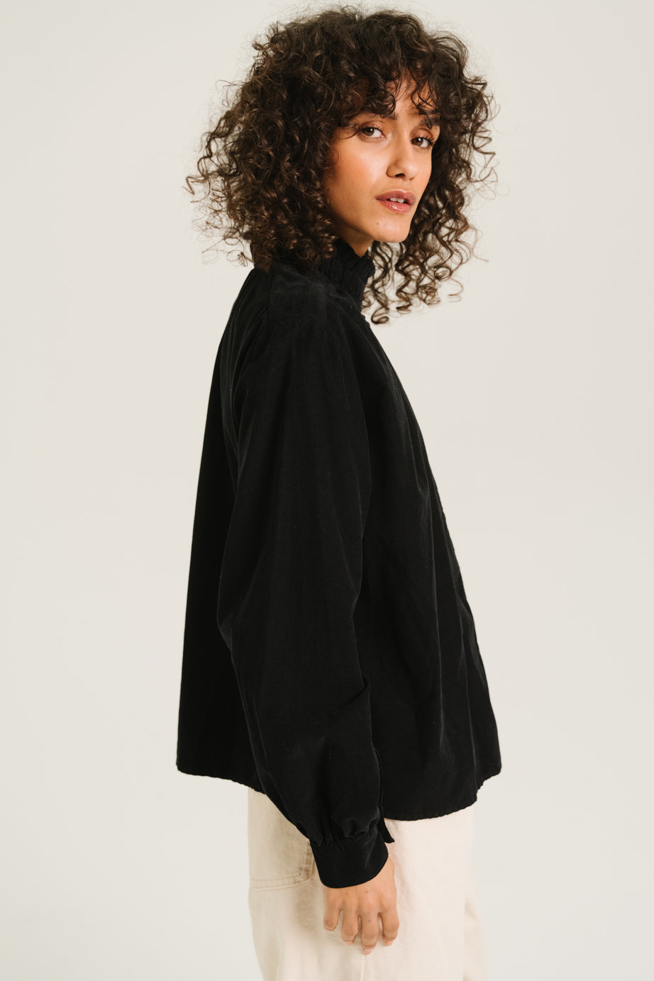 BLOUSE SOLINE - NOIR