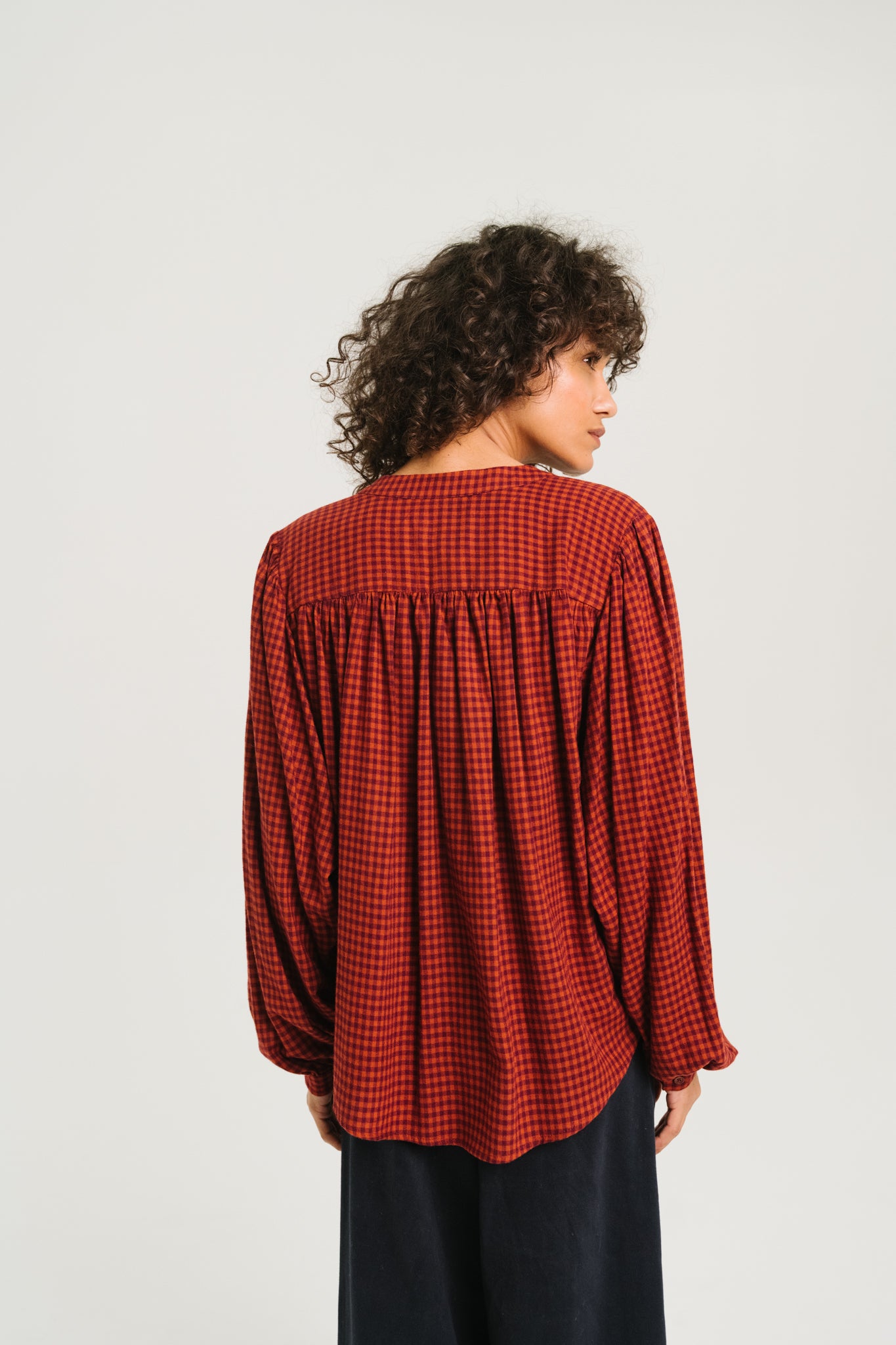 BLOUSE GLADIS - BERRY