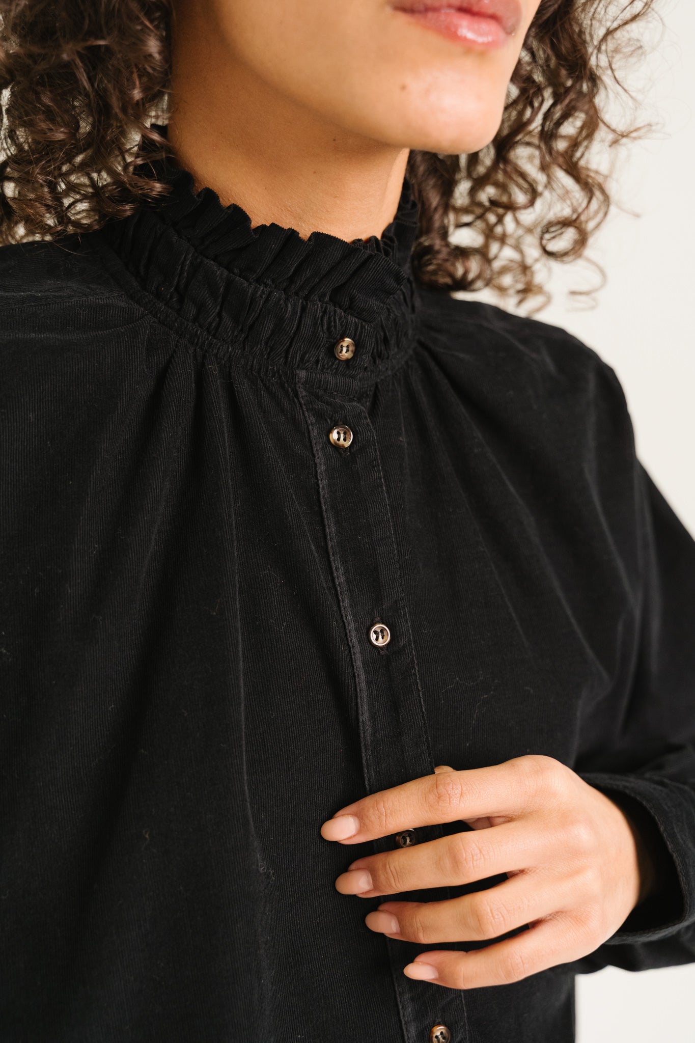 BLOUSE SOLINE - NOIR