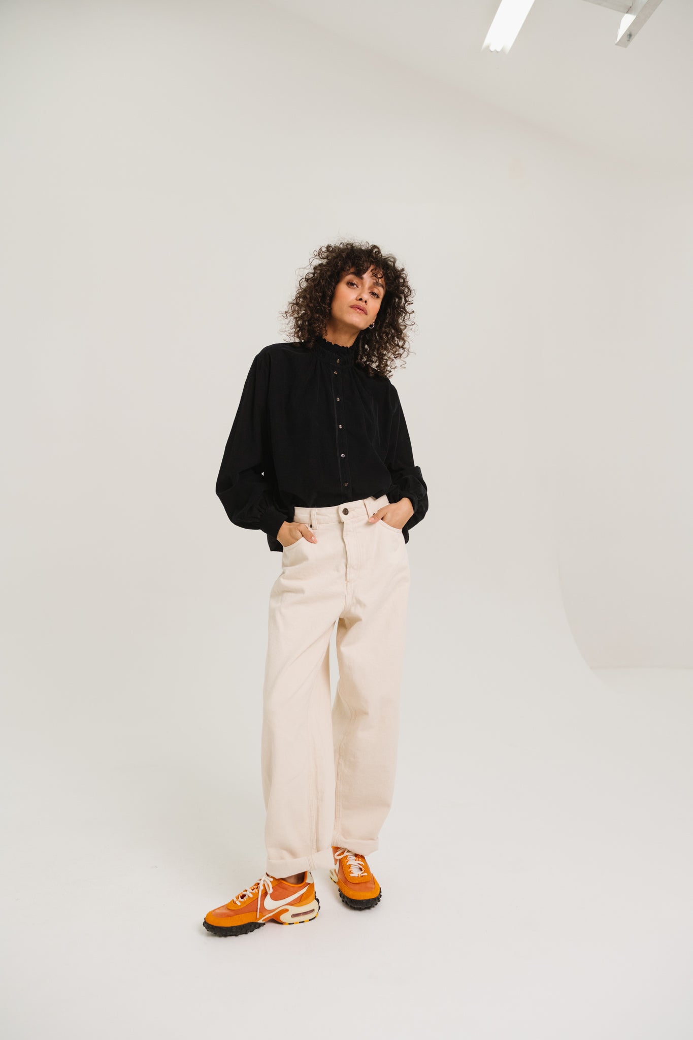 BLOUSE SOLINE - NOIR