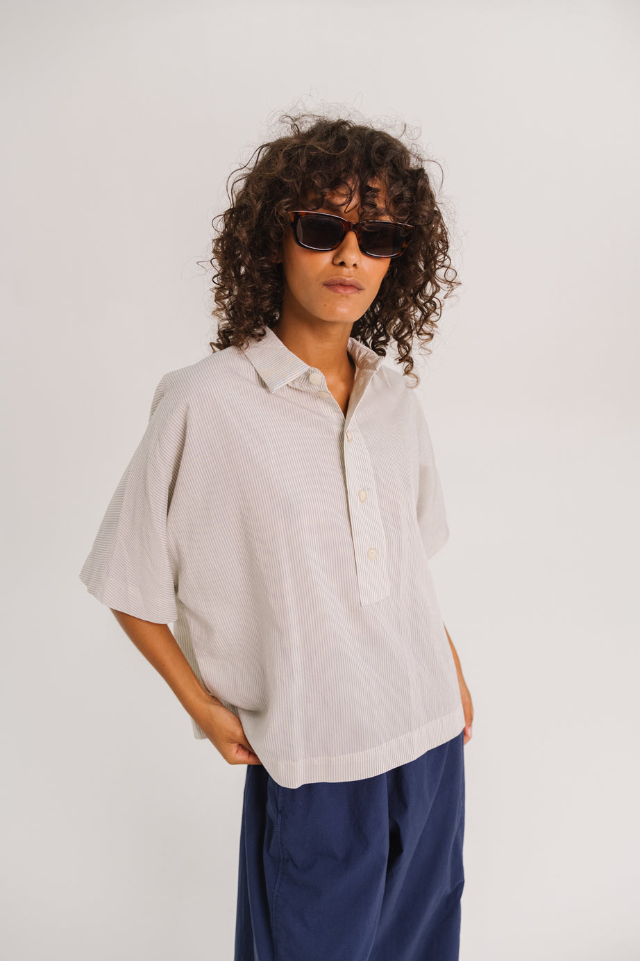 CHEMISE JONA - BLUE