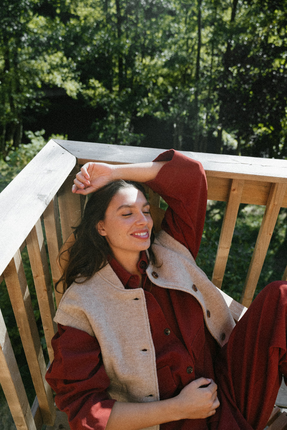 GILET SONNY - WOOD