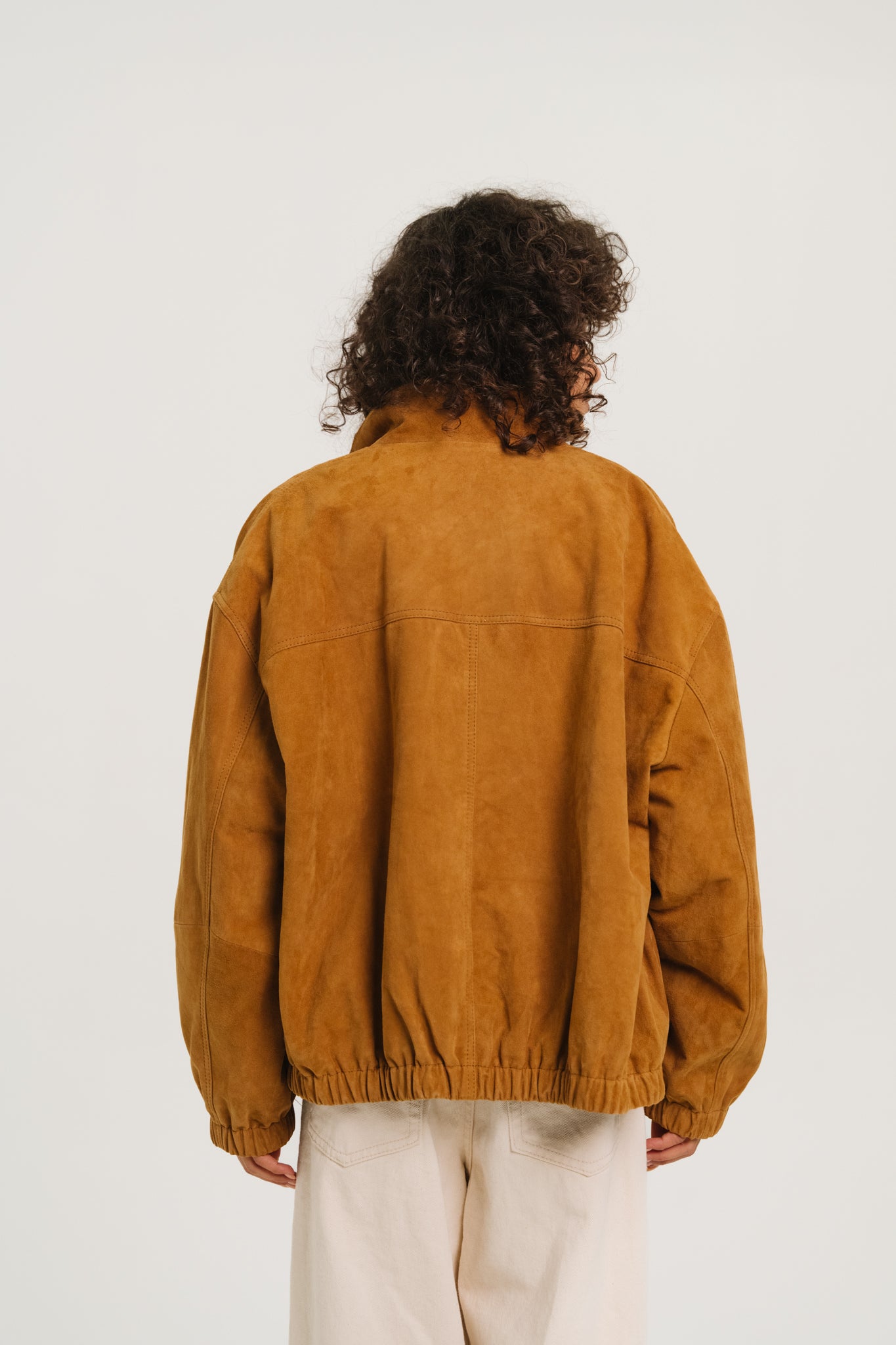 BLOUSON LISE - COGNAC