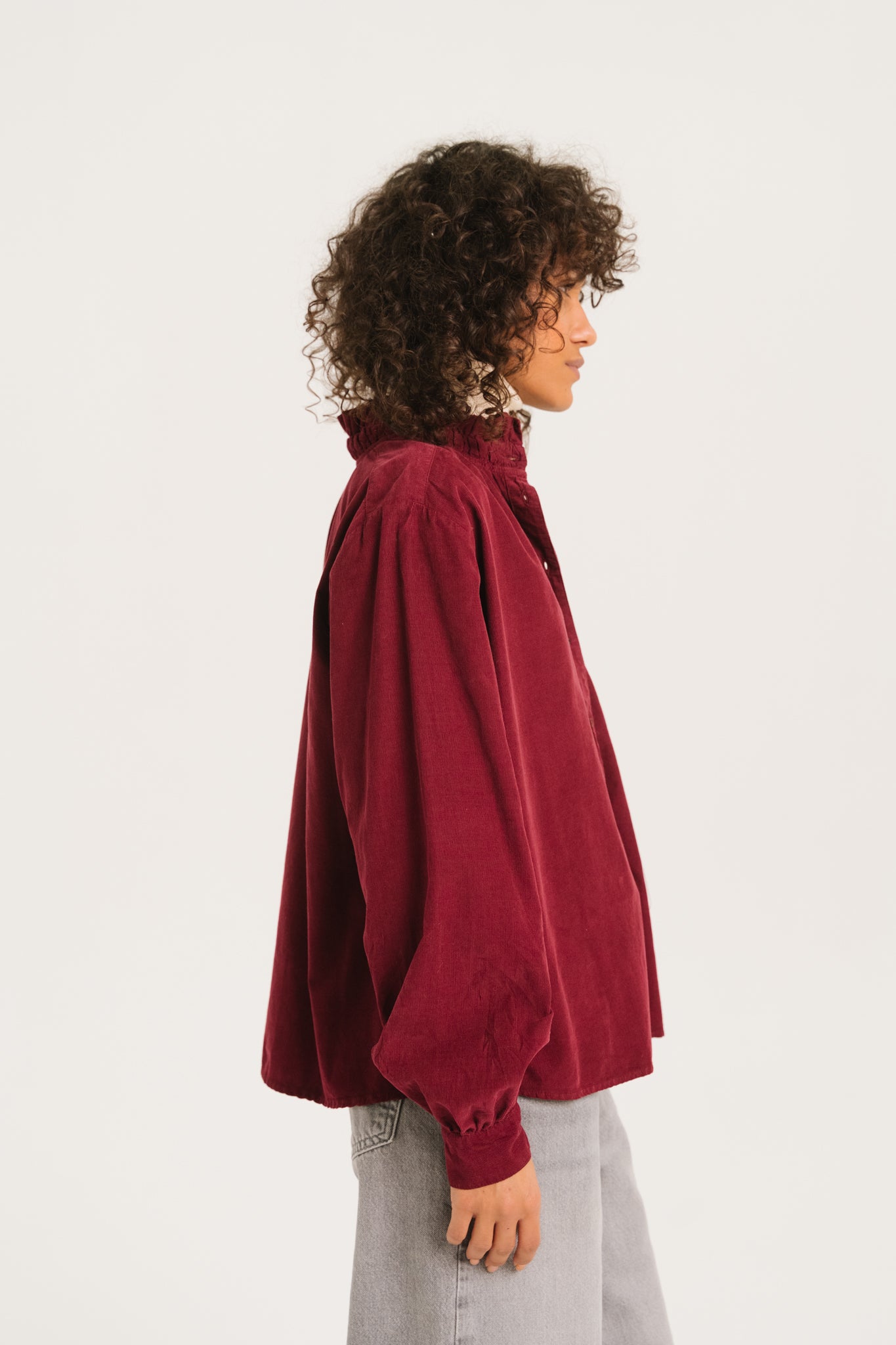 BLOUSE SOLINE - VINO
