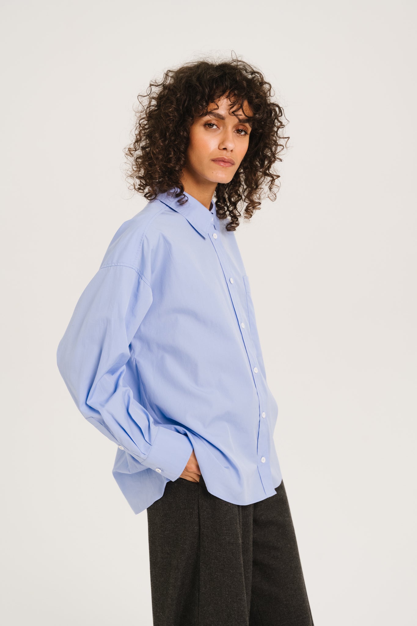 CHEMISE LALIE - CIEL