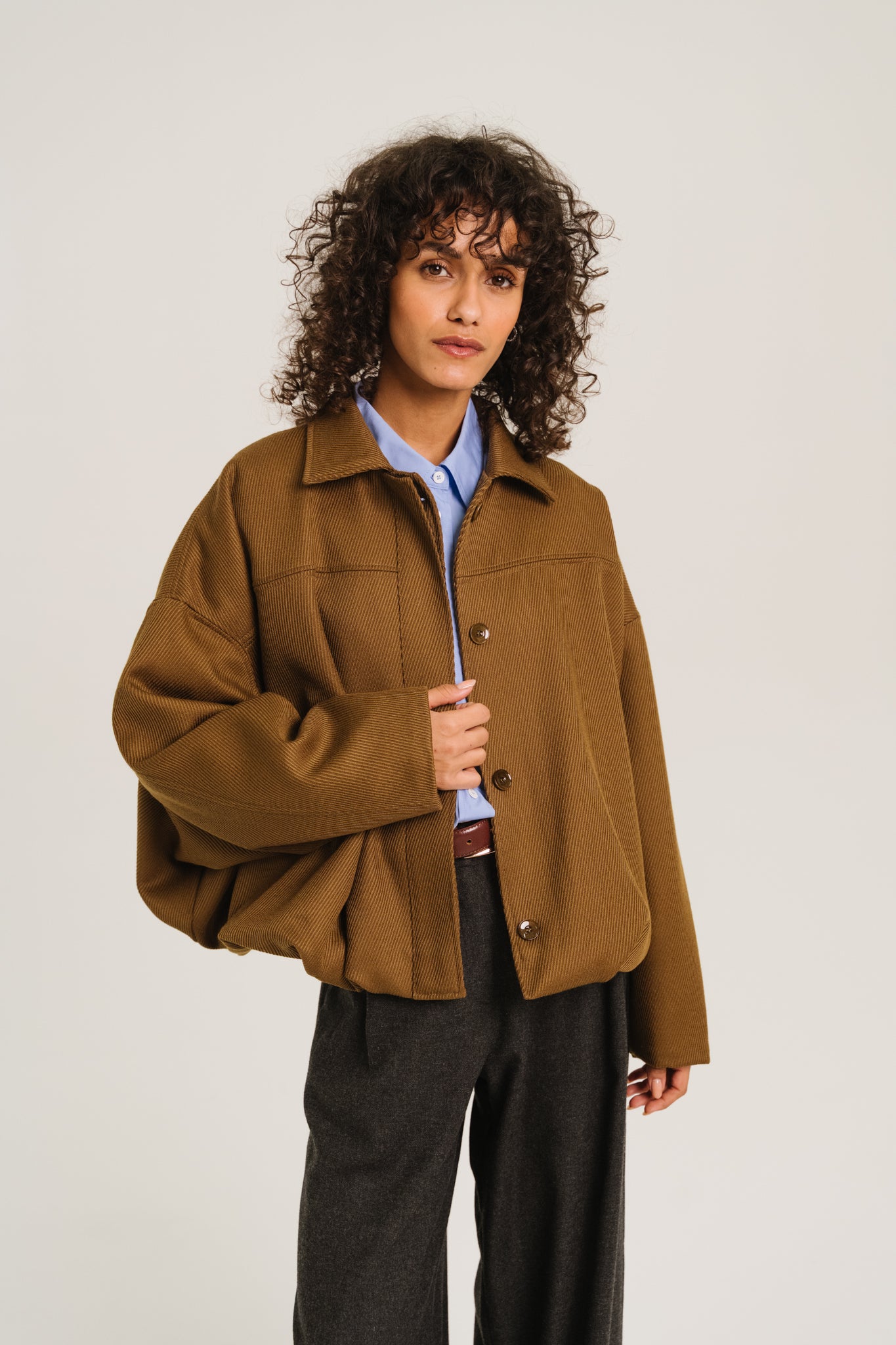 BLOUSON SAM - OLIVE