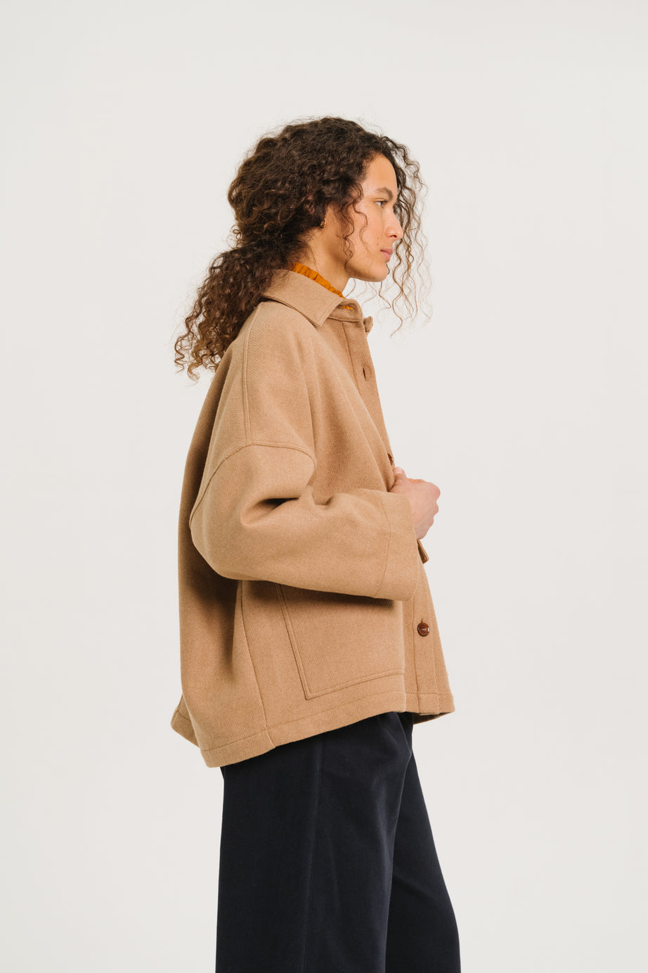 VESTE ROMANE - CAMEL