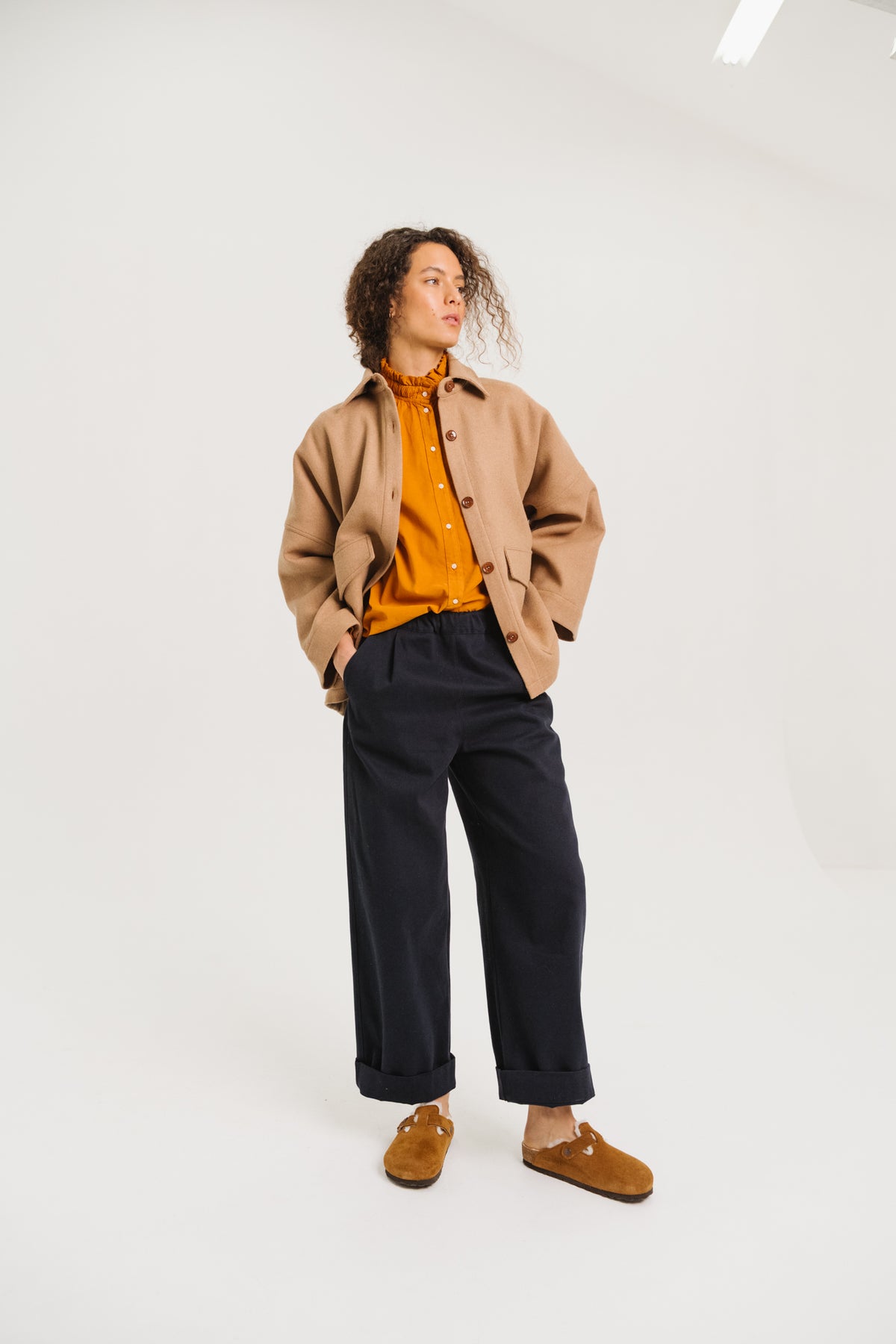 VESTE ROMANE - CAMEL
