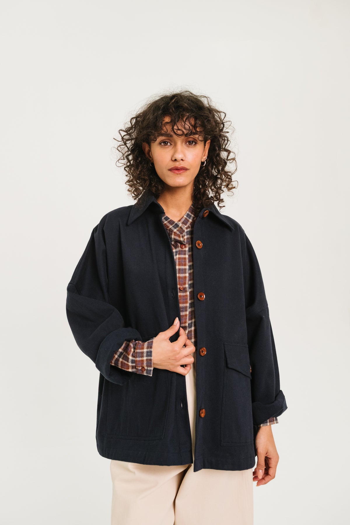 JACKET ROMANE - NAVY