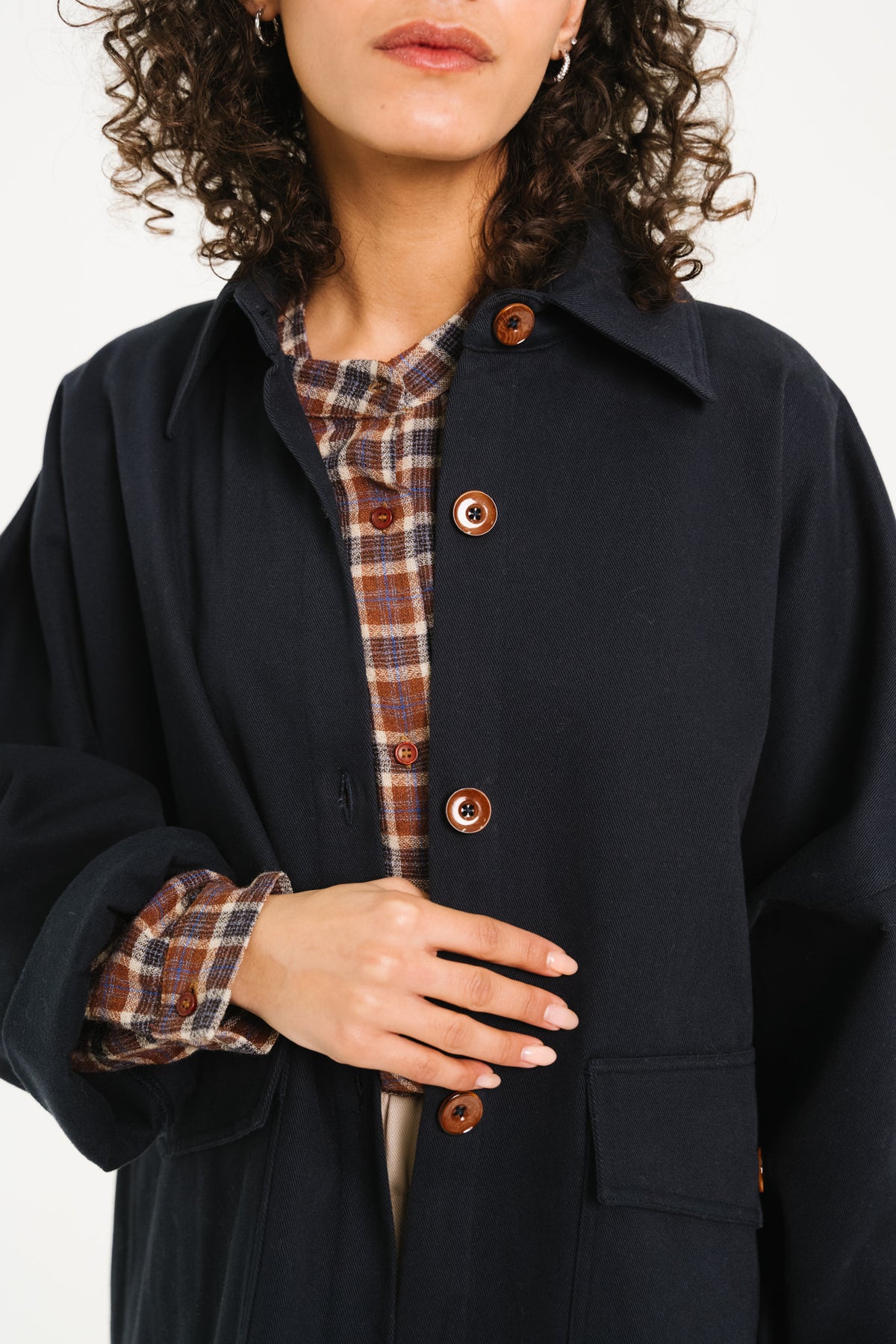 JACKET ROMANE - NAVY