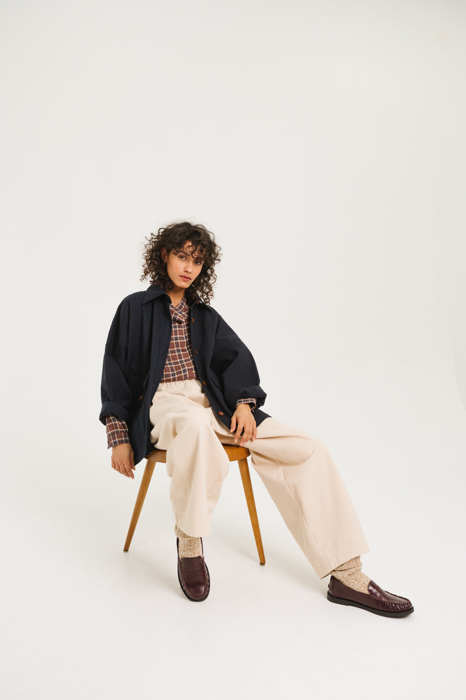 JACKET ROMANE - NAVY