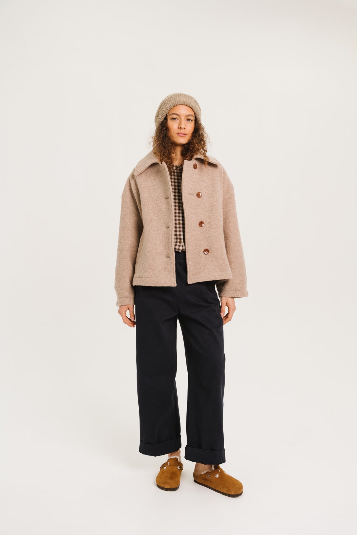 VESTE NELL - WOOD