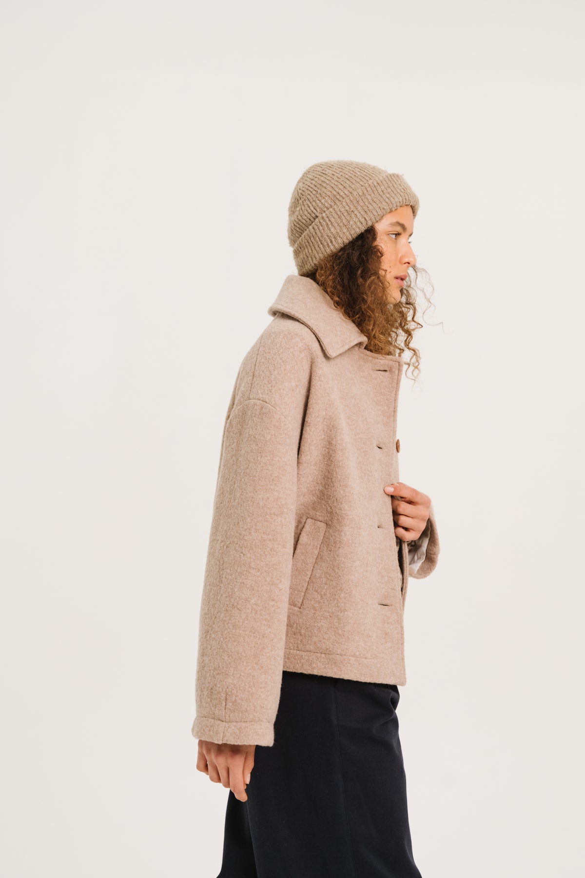VESTE NELL - WOOD