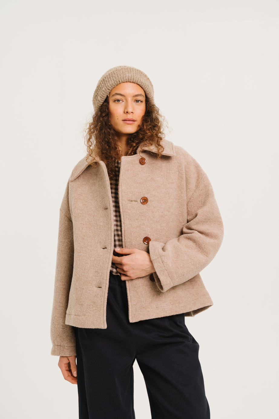 VESTE NELL - WOOD