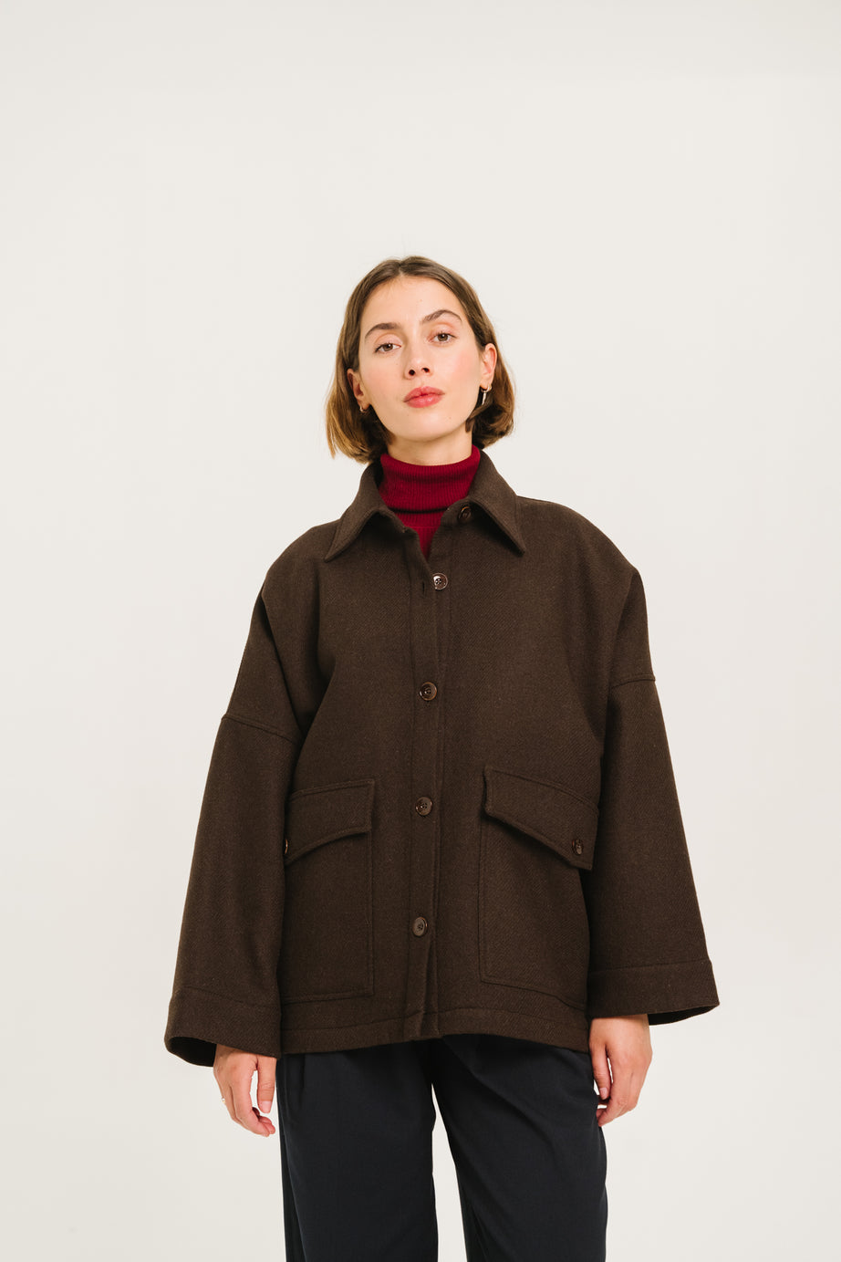 VESTE ROMANE - CAFE