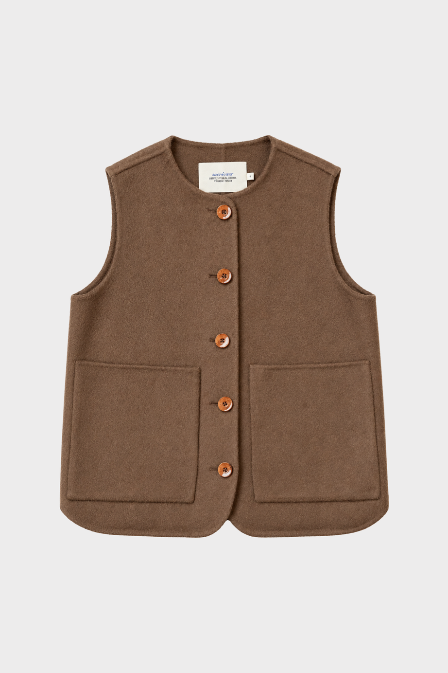CARDIGAN ANTONIA - BROWN