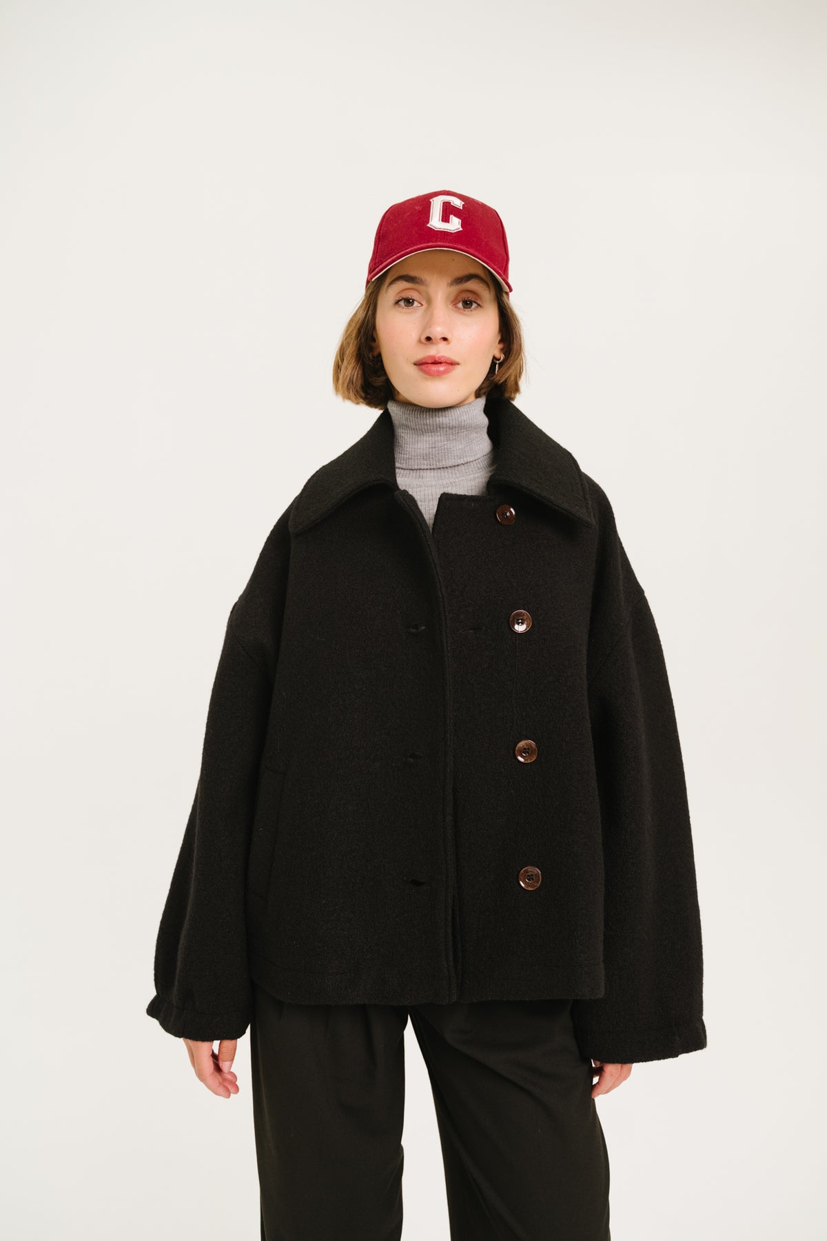 VESTE NELL - BLACK