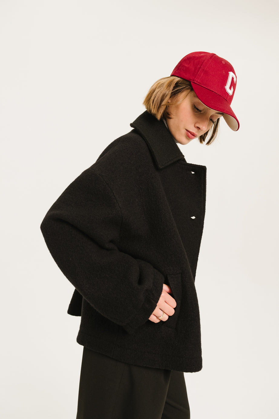 VESTE NELL - BLACK