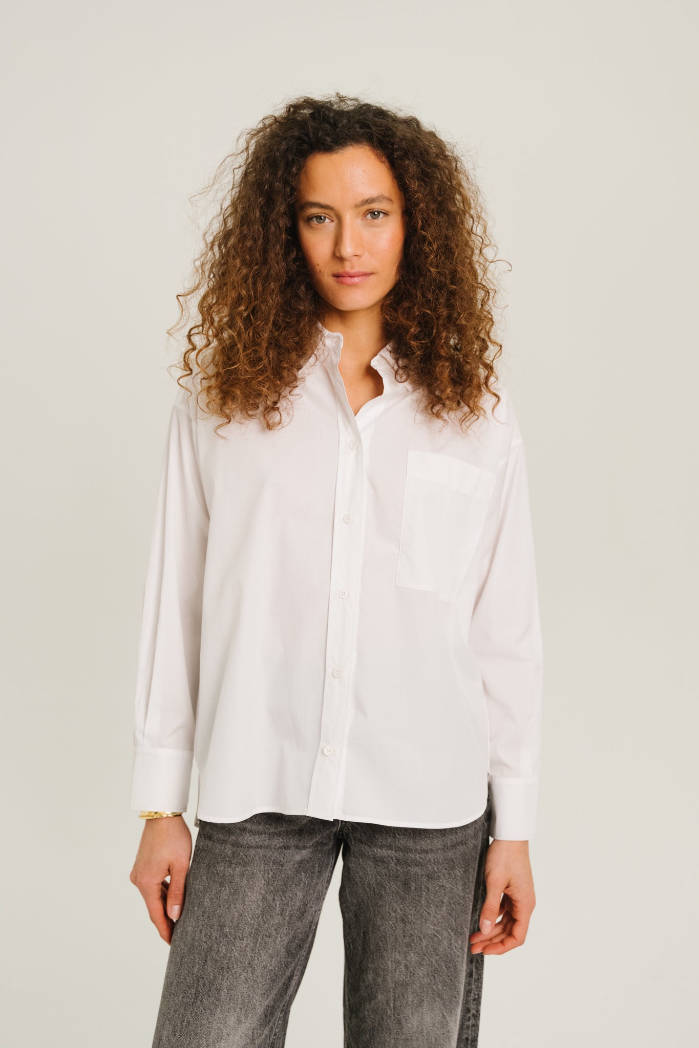 CHEMISE LALIE - BLANC