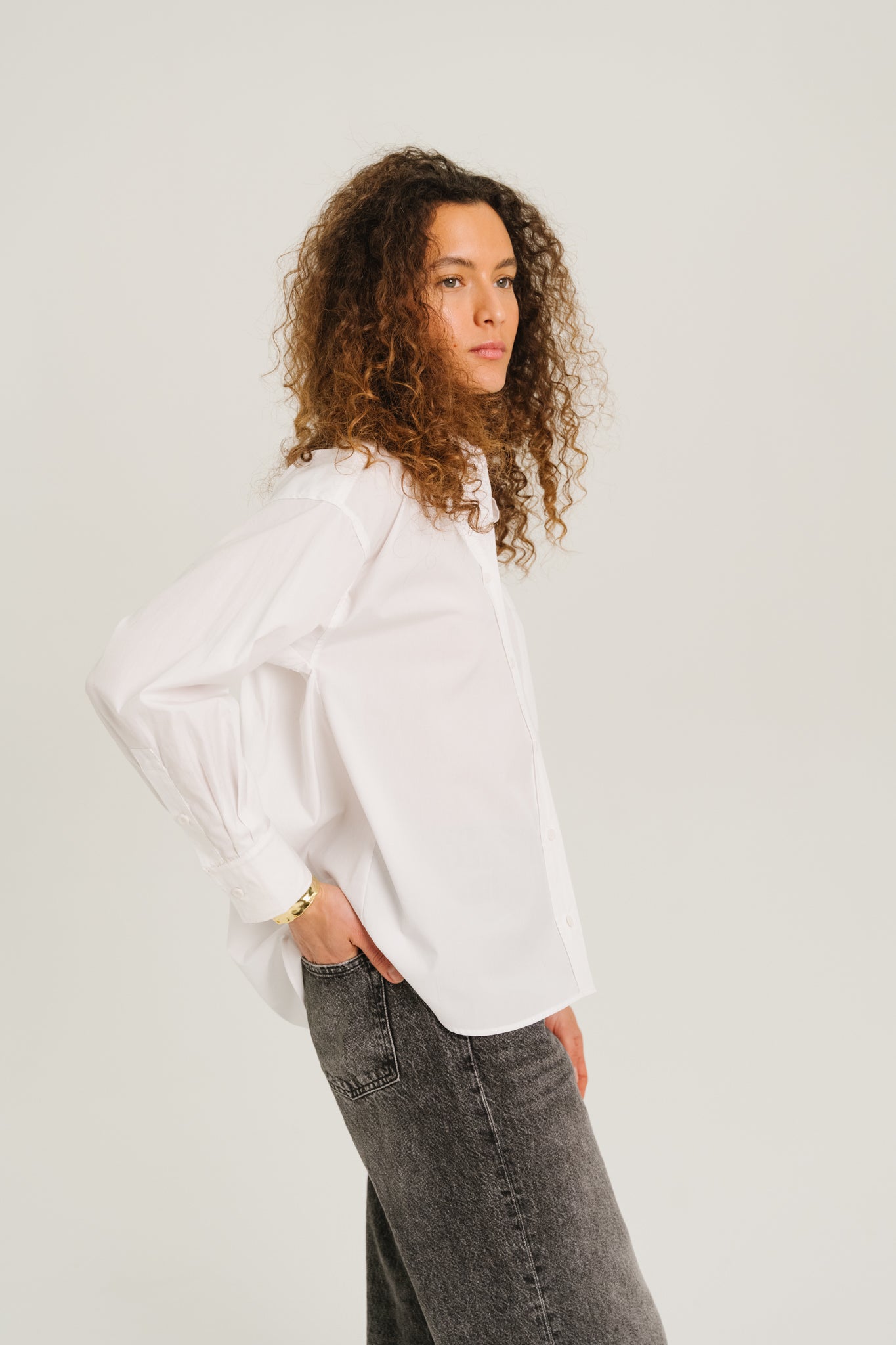 CHEMISE LALIE - BLANC