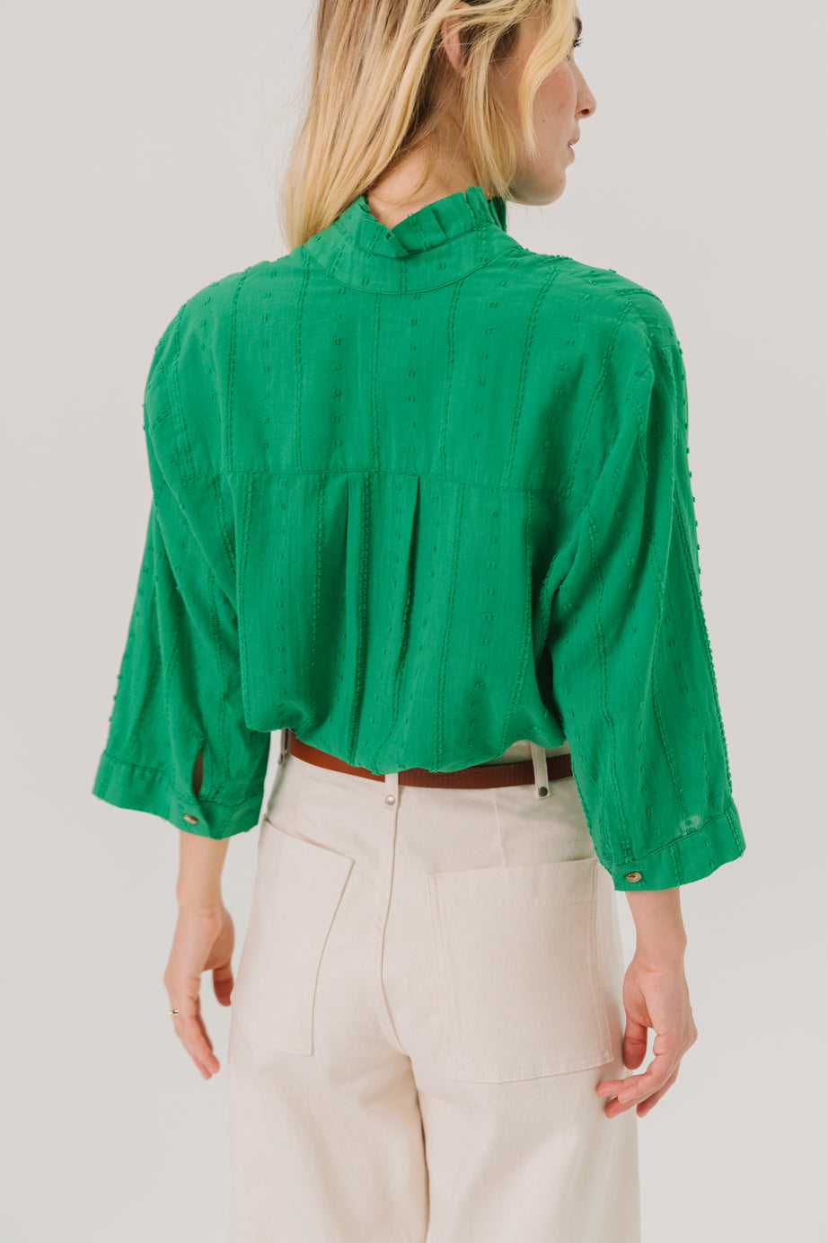 TOP LORETTA - GREEN