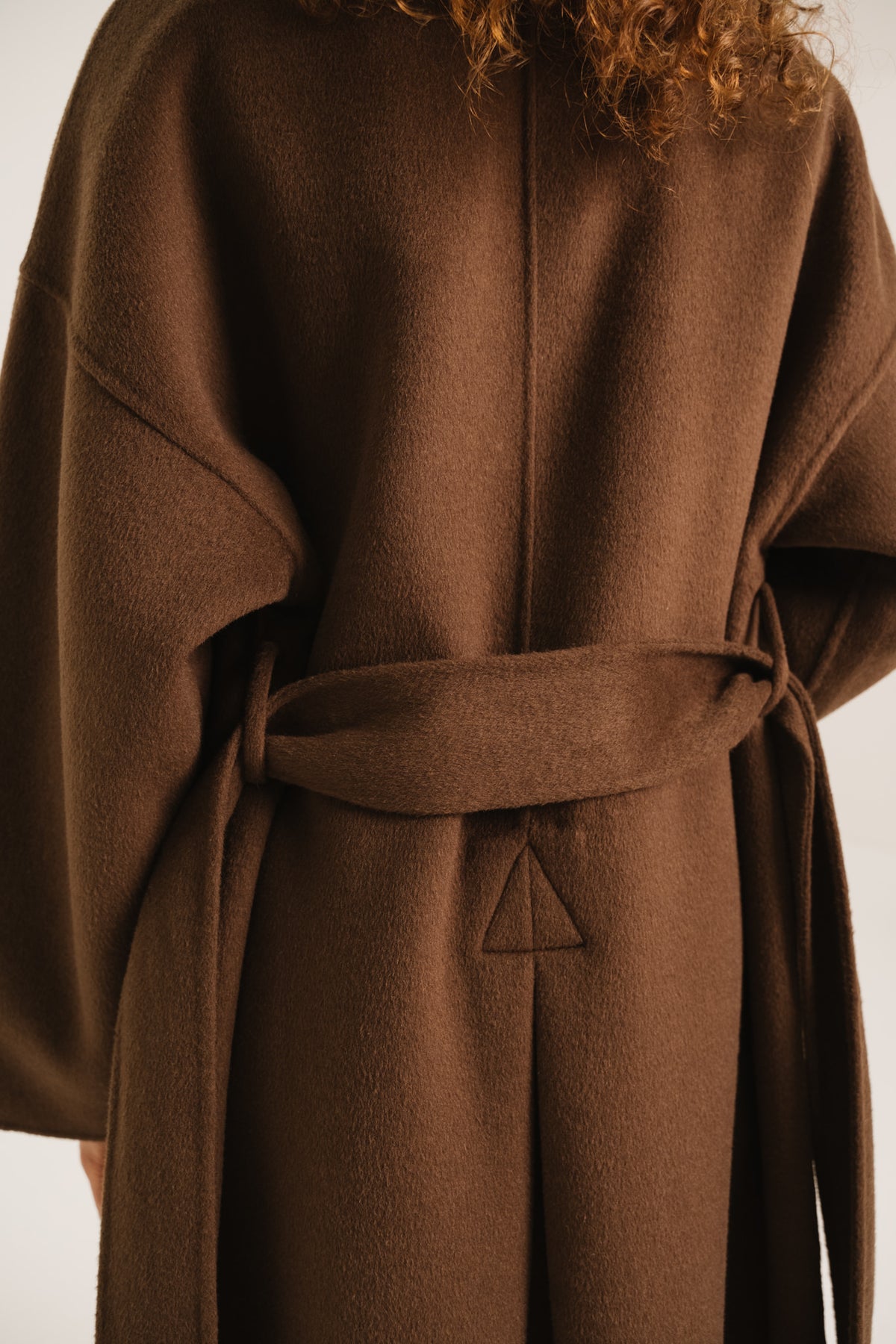 MANTEAU ANGELE - BROWN