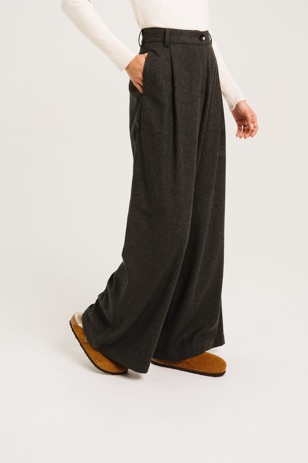 PANTALON GABY - DARKGREY