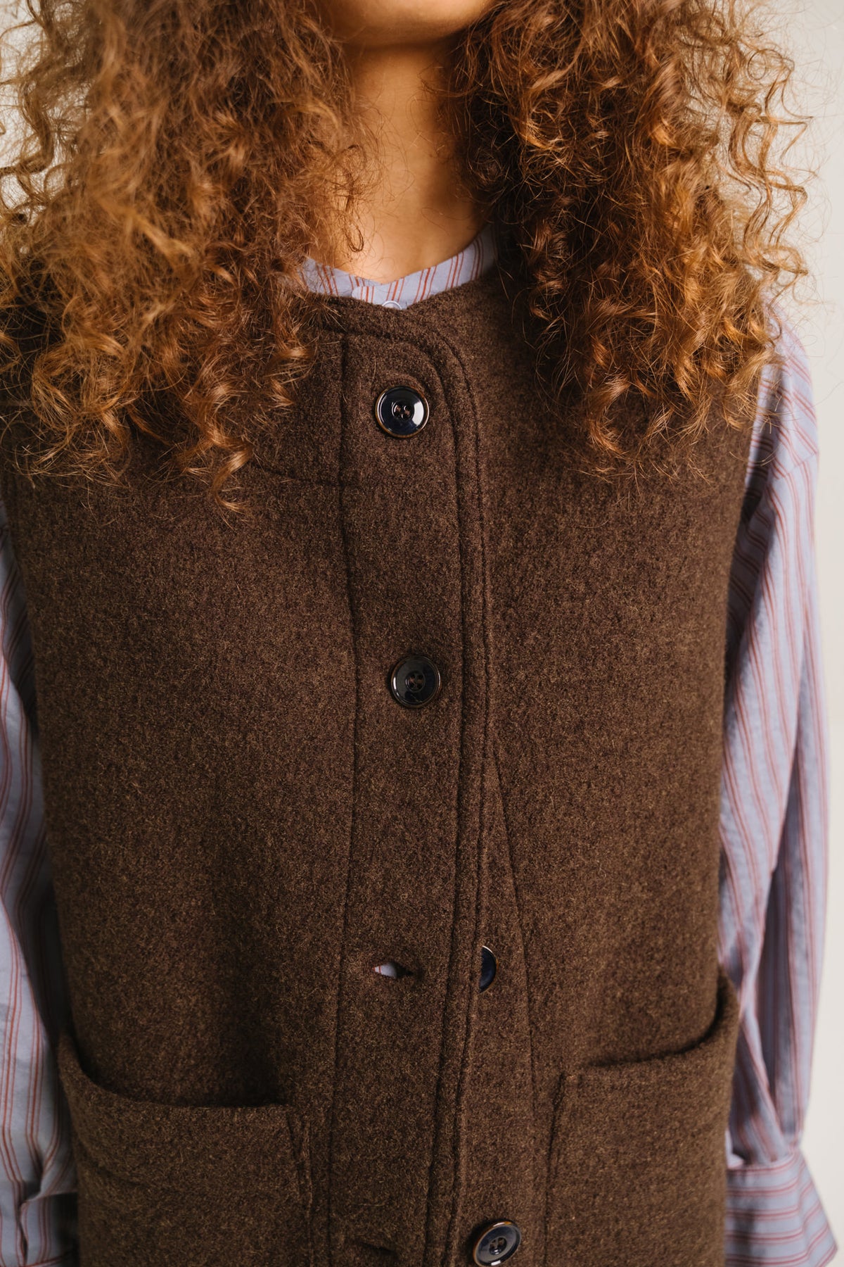 CARDIGAN ANTONIA - CHOCO