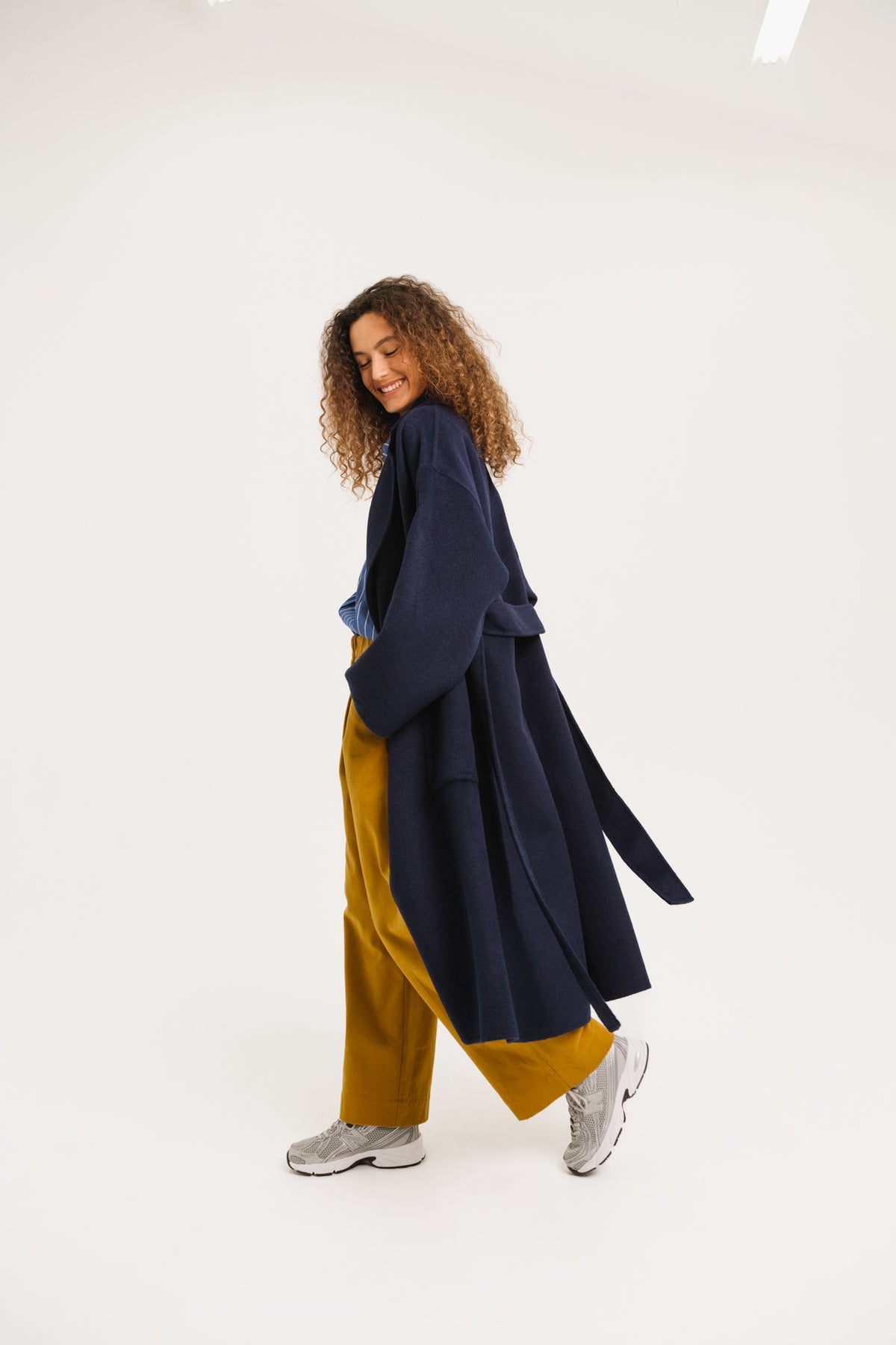 MANTEAU ANGELE - NAVY