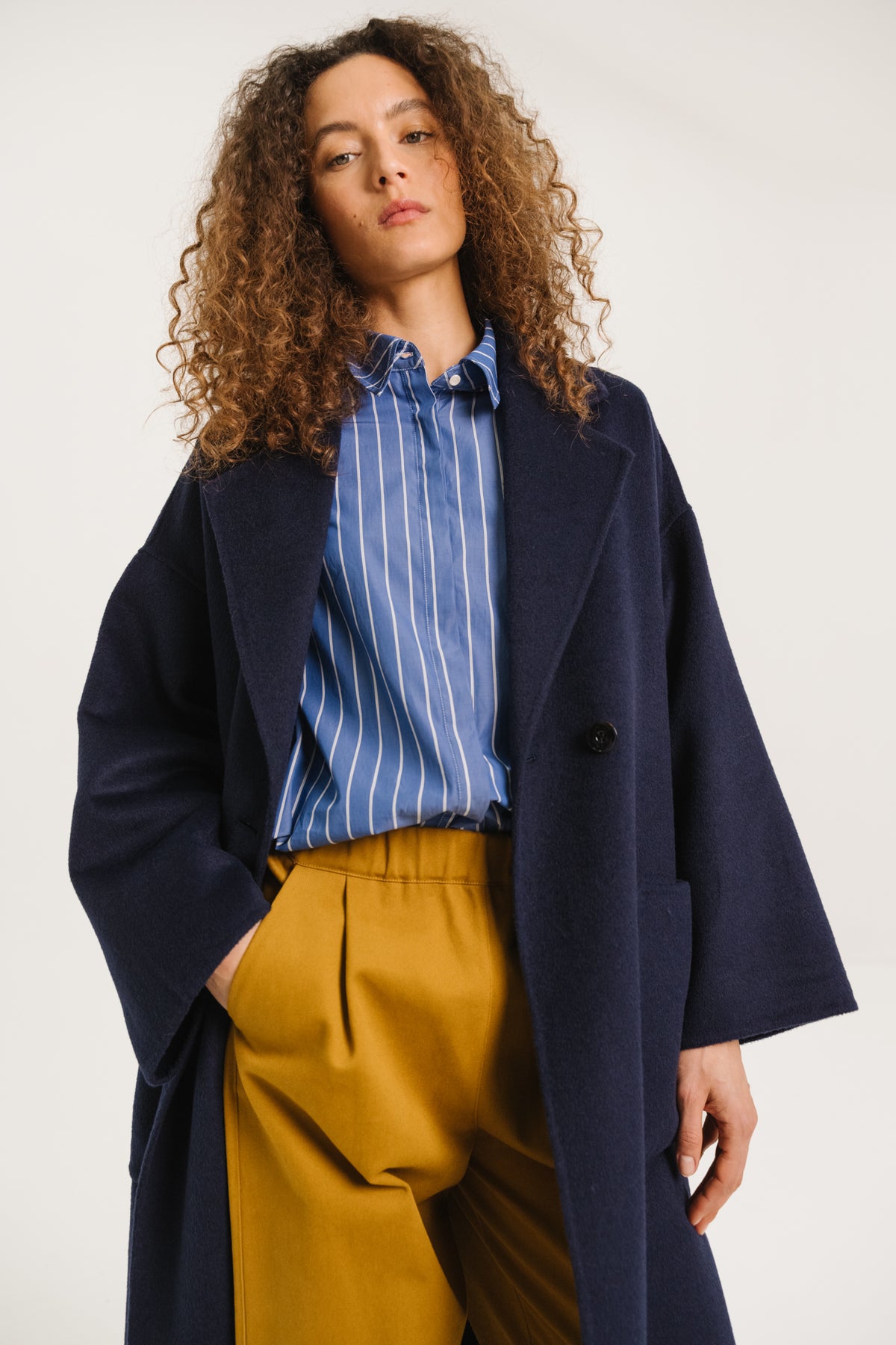 MANTEAU ANGELE - NAVY