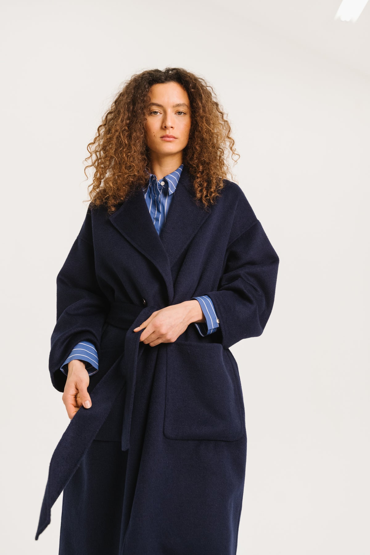 MANTEAU ANGELE - NAVY