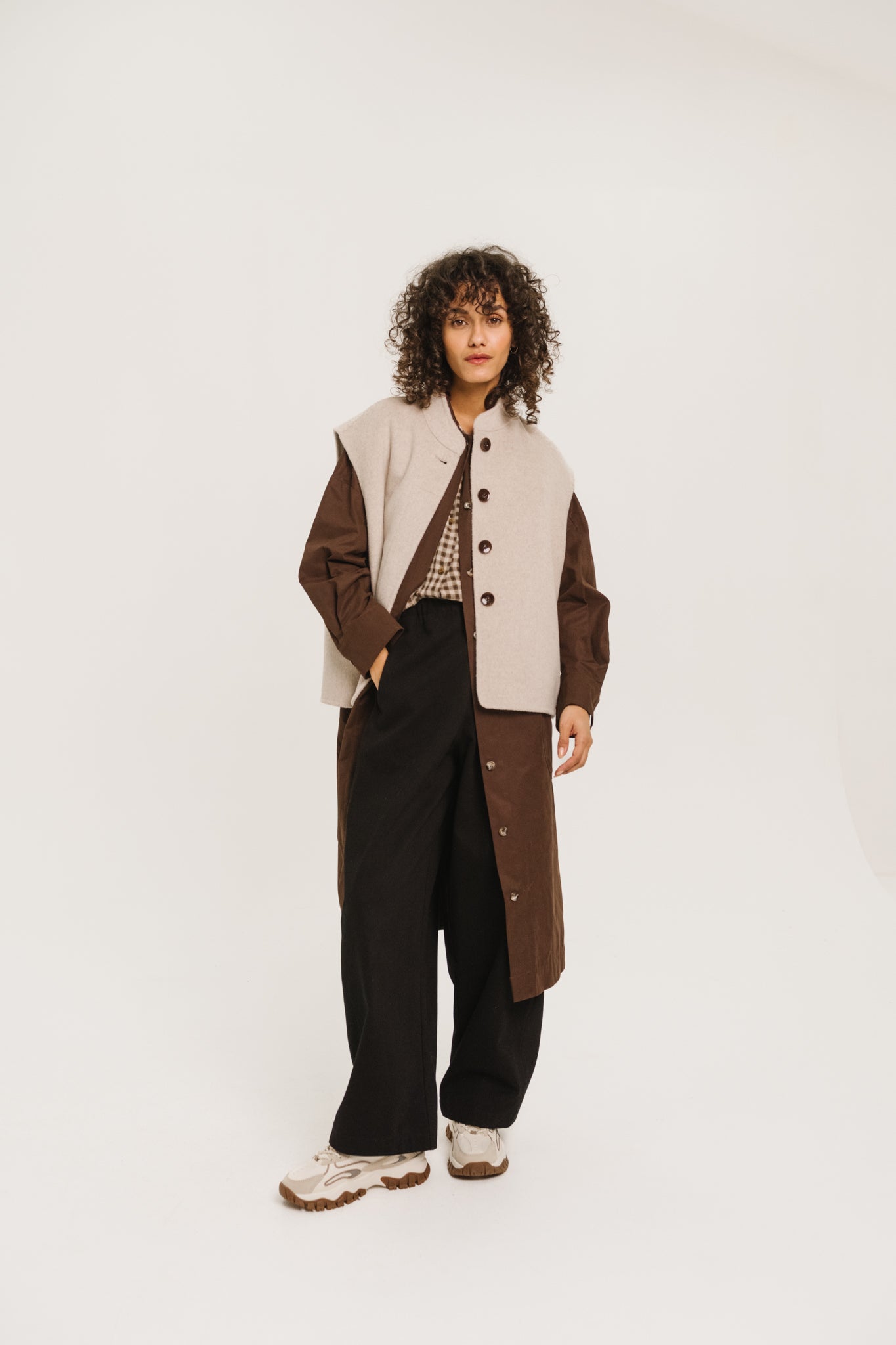 GILET MIREIA - PEARL