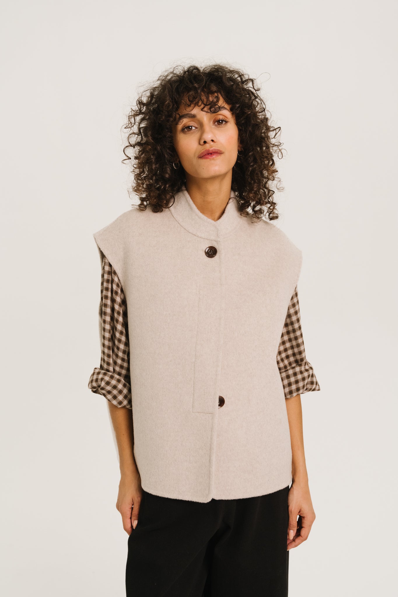 GILET MIREIA - PEARL