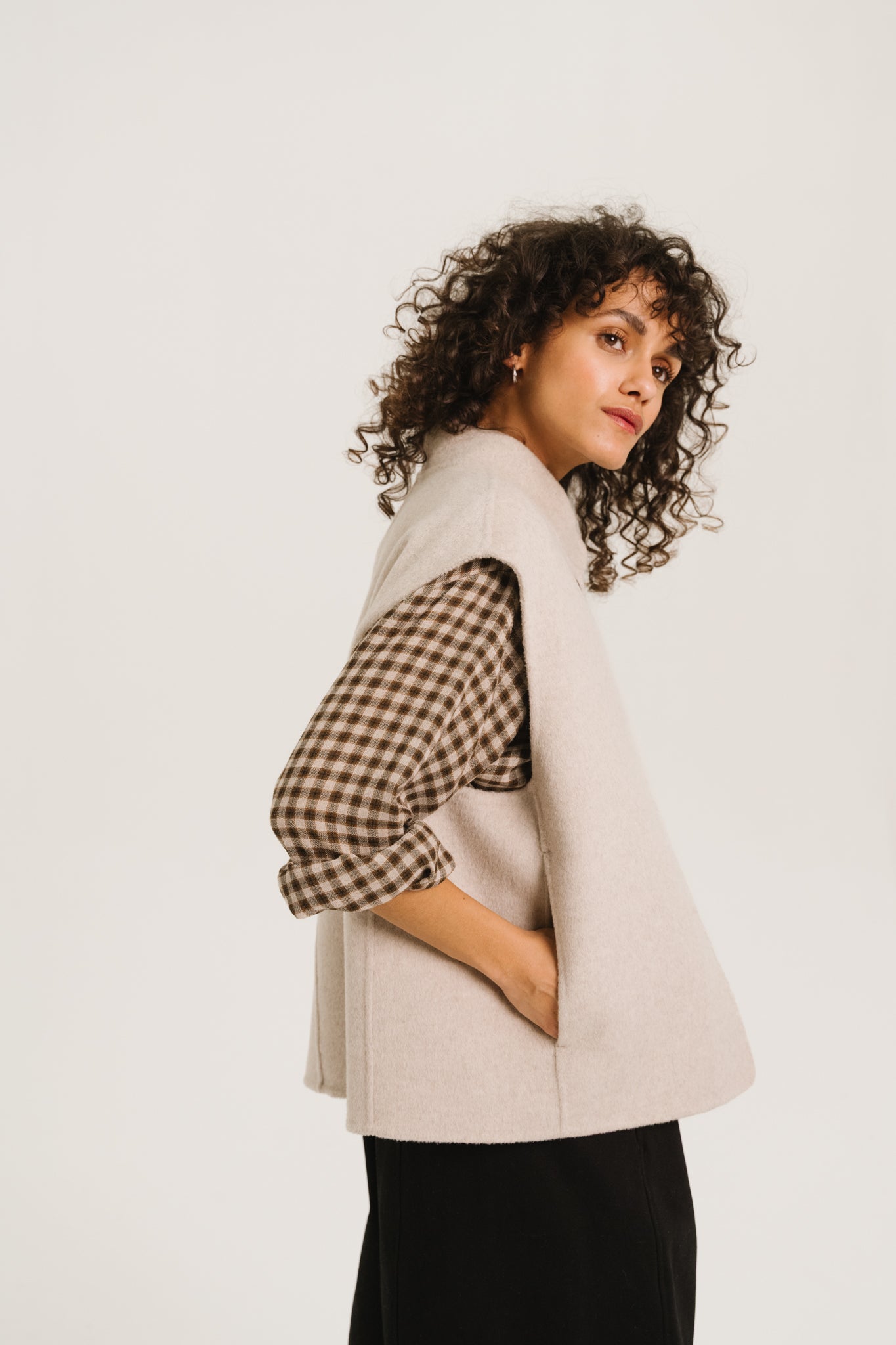 GILET MIREIA - PEARL