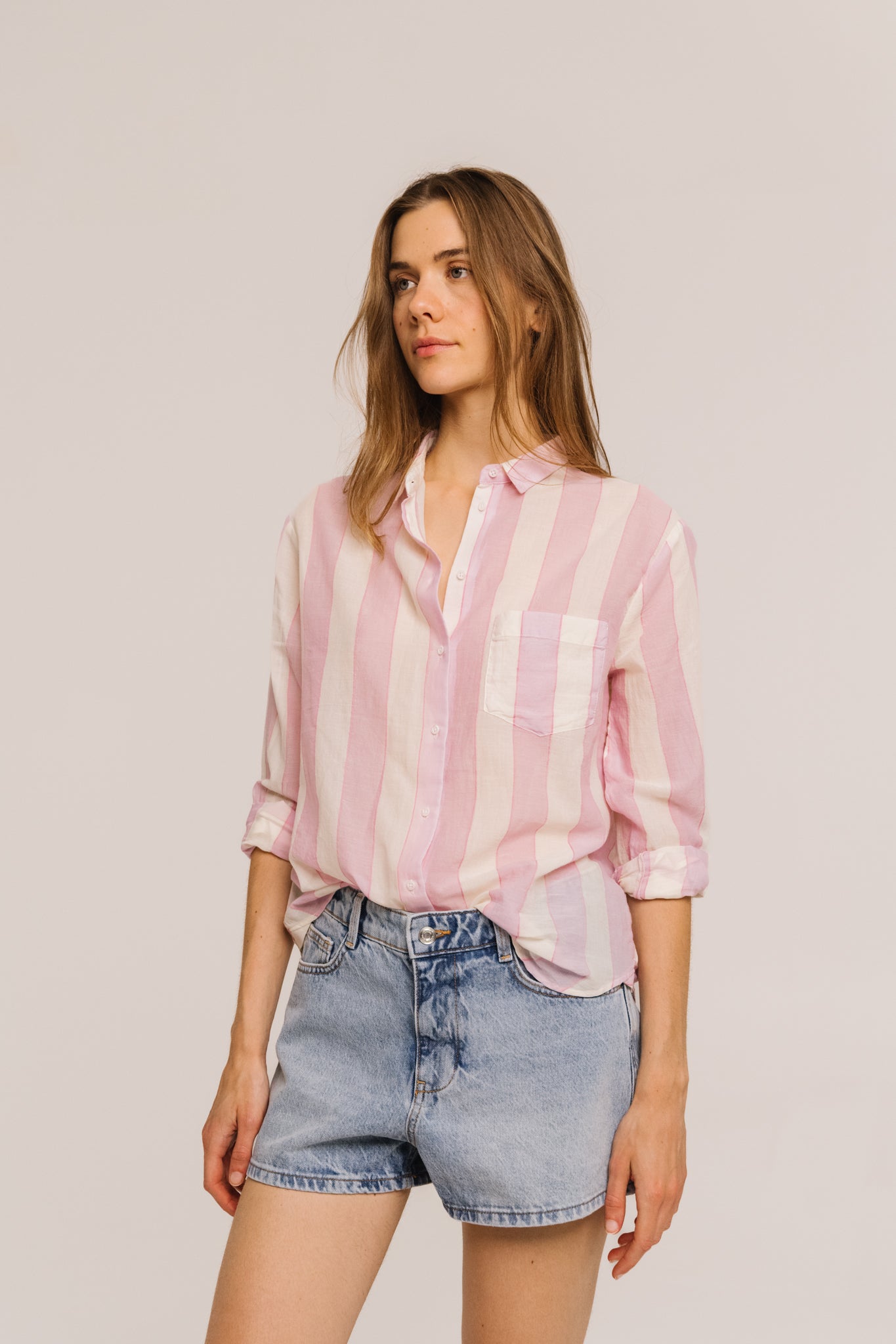 SHIRT MANON - CHERRY