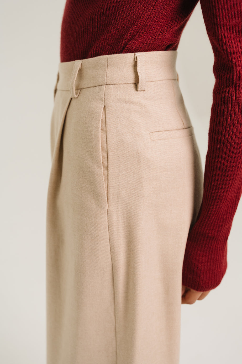 PANTALON GABY - SABLE