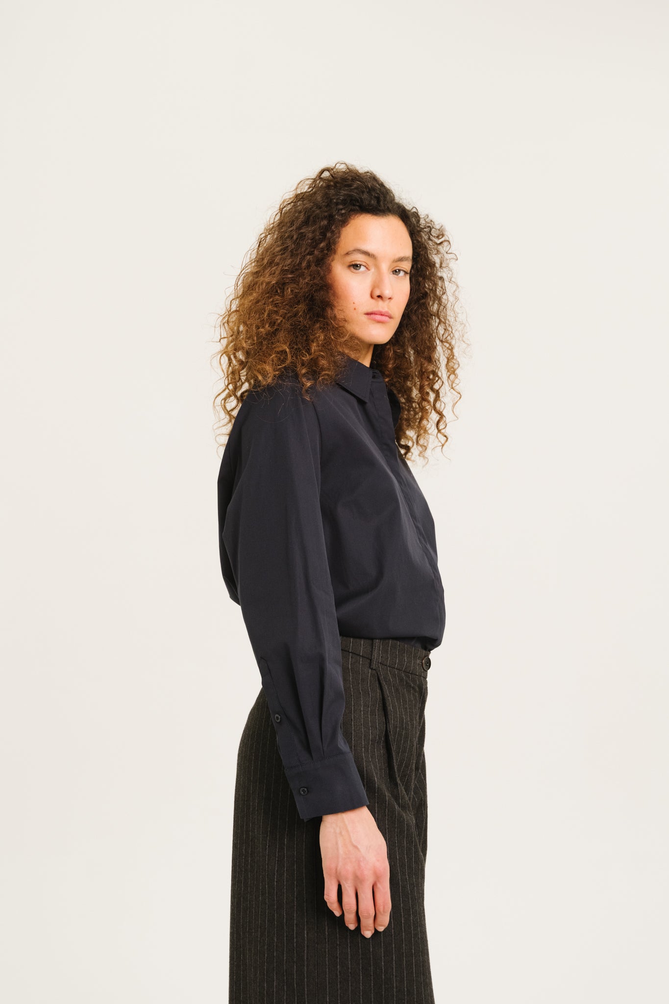 CHEMISE SOPHIE - DARKNAVY