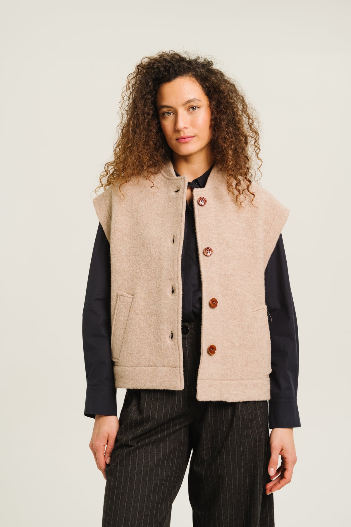 GILET SONNY - WOOD